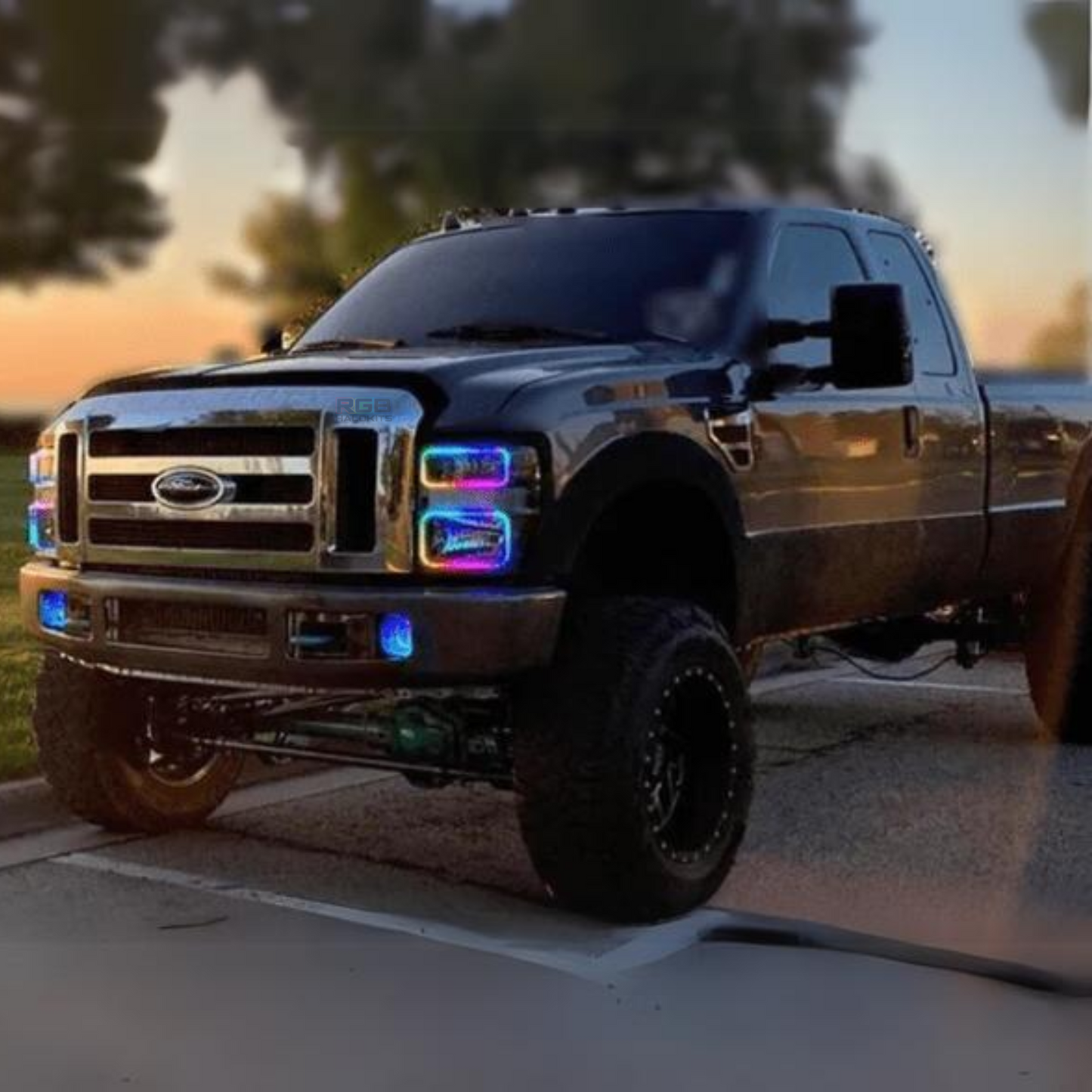 Ford Super Duty Multicolor Flow Halo Kit (2008-2010) - image 3