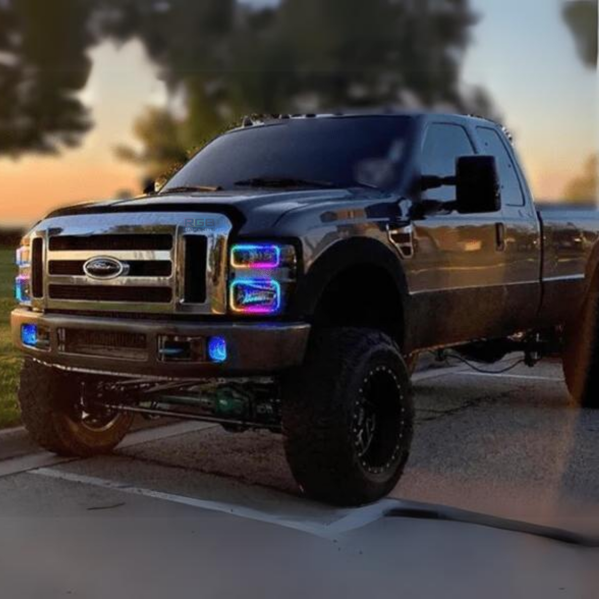 Ford Super Duty Multicolor Flow Halo Kit (2008-2010) - image 3