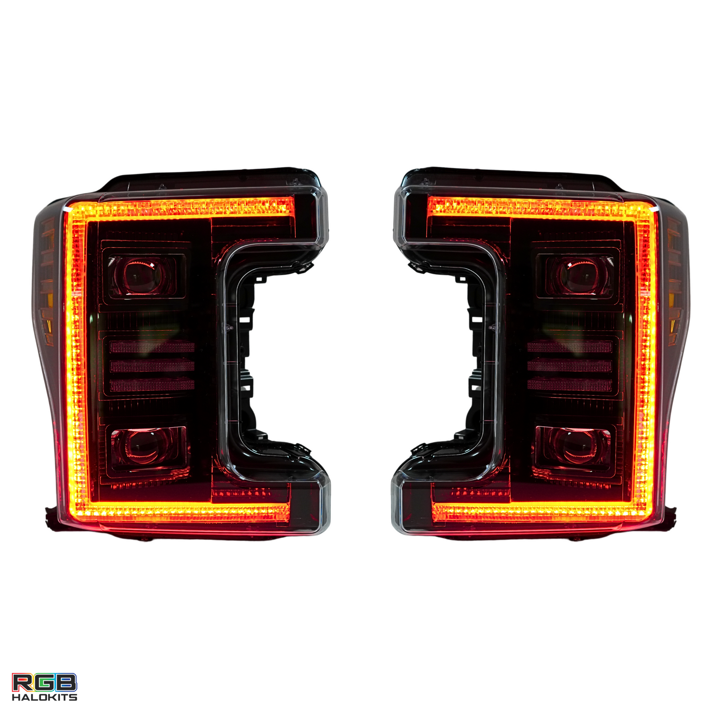 Ford Super Duty: Multicolor Headlights (2017-2019)