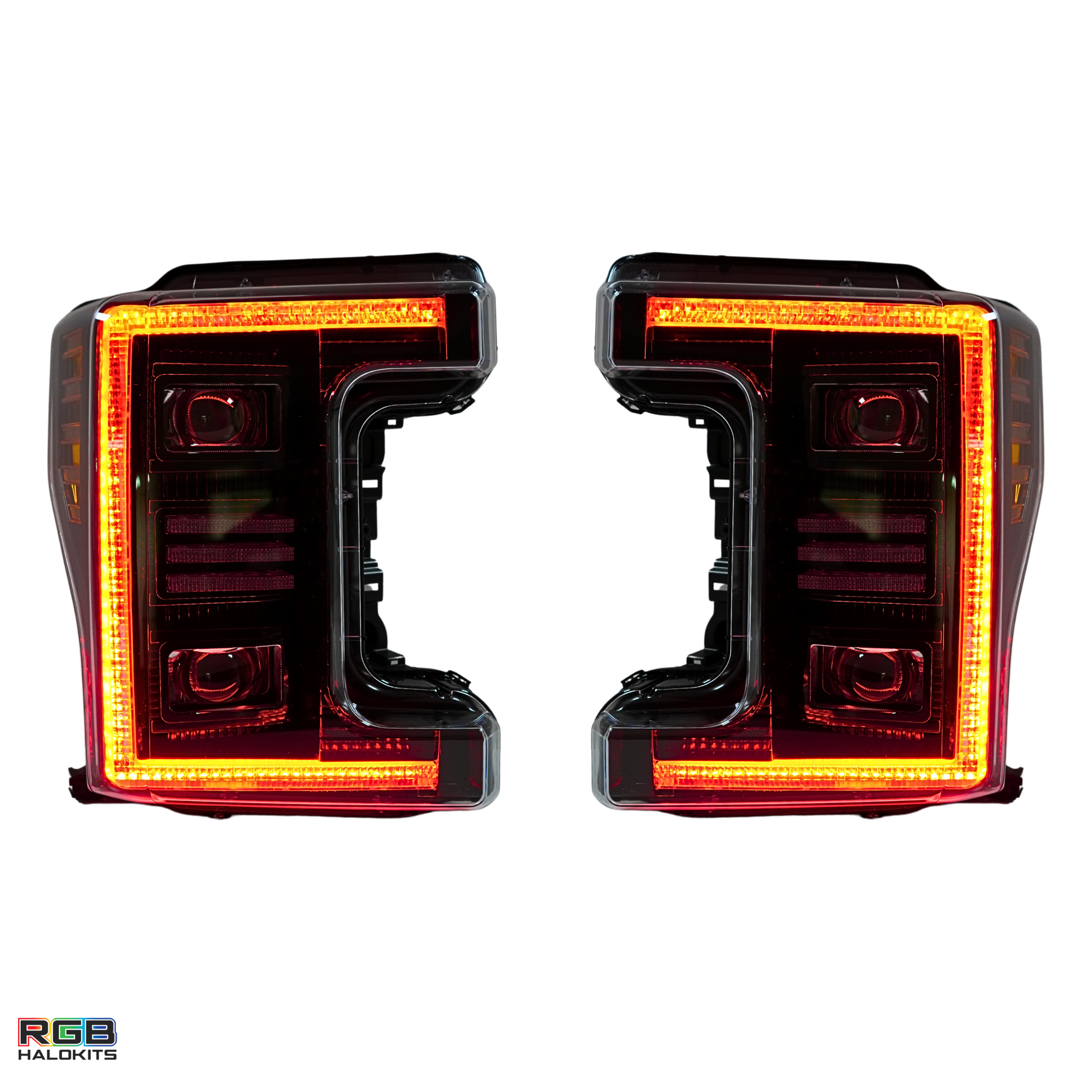 Ford Super Duty: Multicolor Headlights (2017-2019)