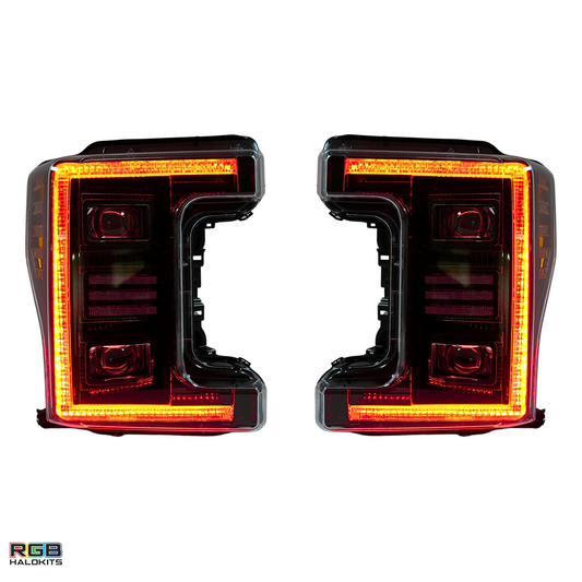 Ford Super Duty: Multicolor Headlights (2017-2019)