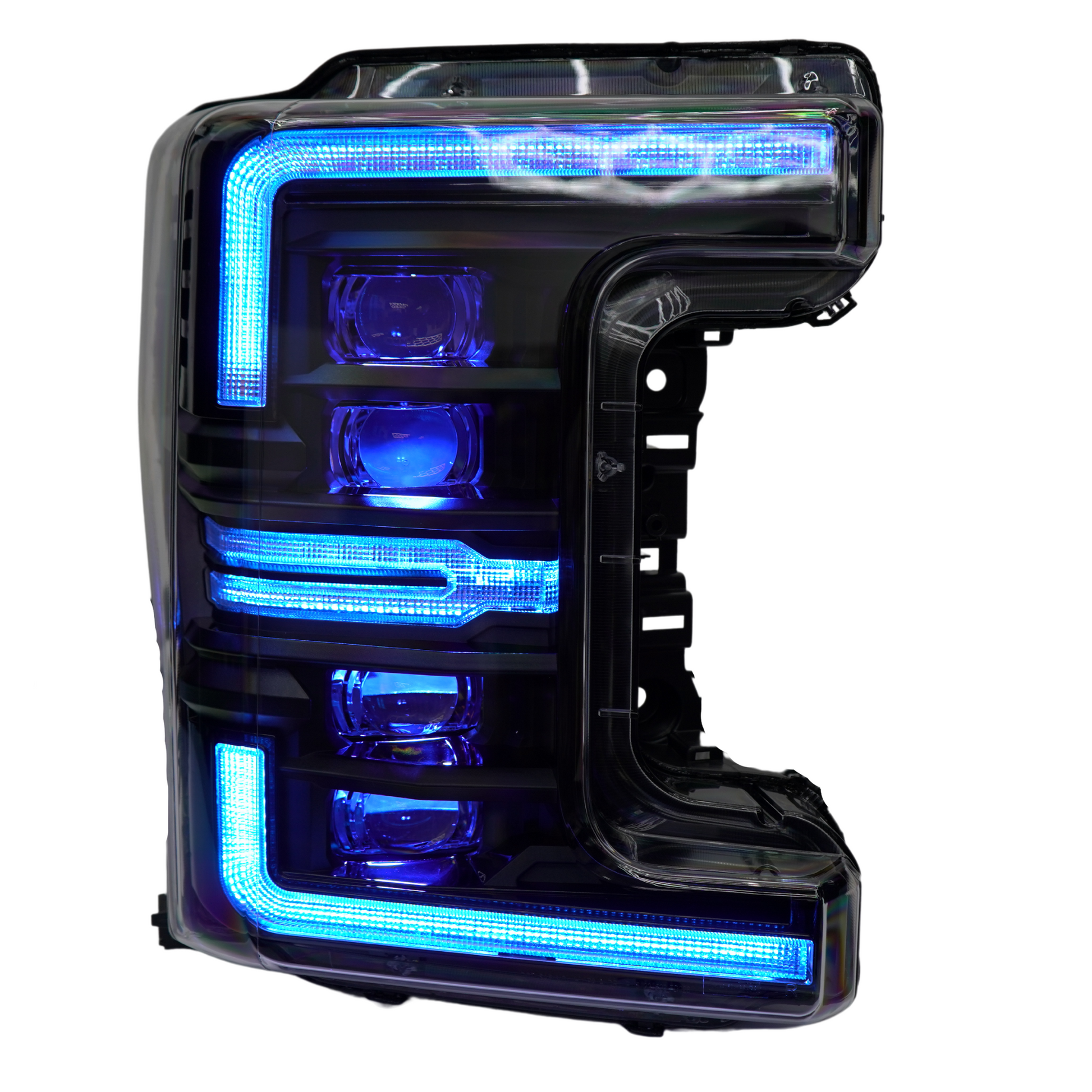 Ford Super Duty: Multicolor Flow Series Headlights Gen 2 (2017-2019) - image 2