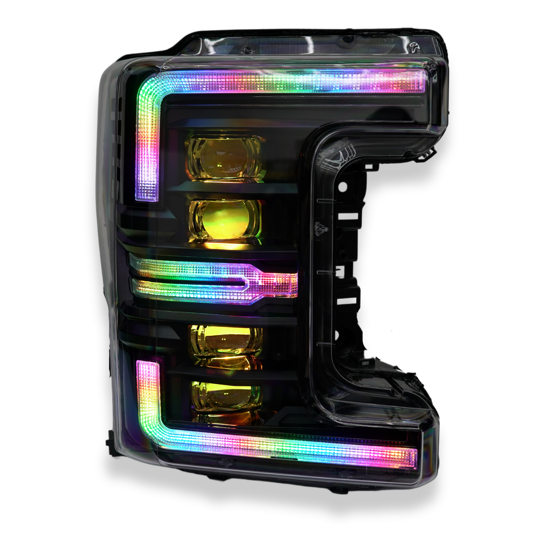 Ford Super Duty: Multicolor Flow Series Headlights Gen 2 (2017-2019) - image 4
