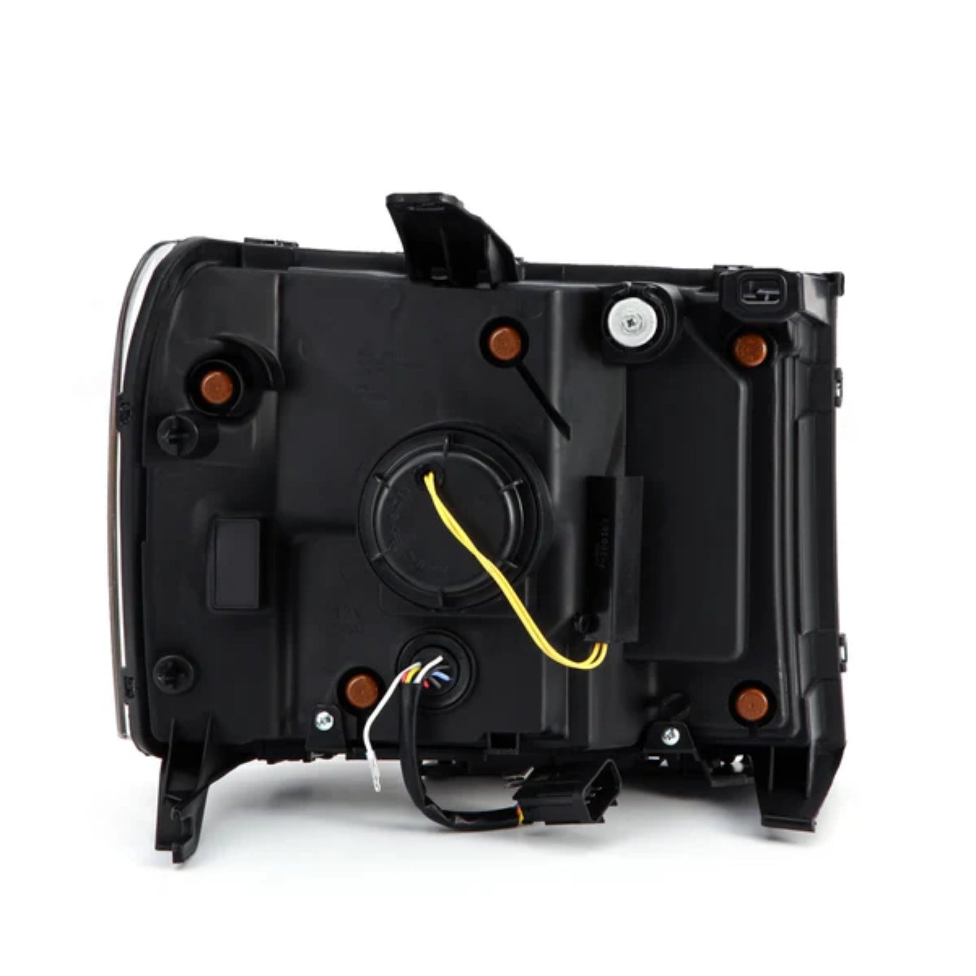 GMC Sierra: Multicolor Flow Series Jet Black Headlights (2007-2013) - image 7