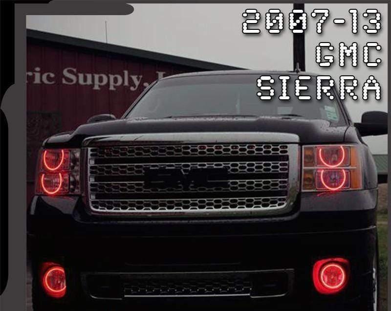 GMC Sierra Multicolor Halo Kit (Round Style 2007-2013) - image 3