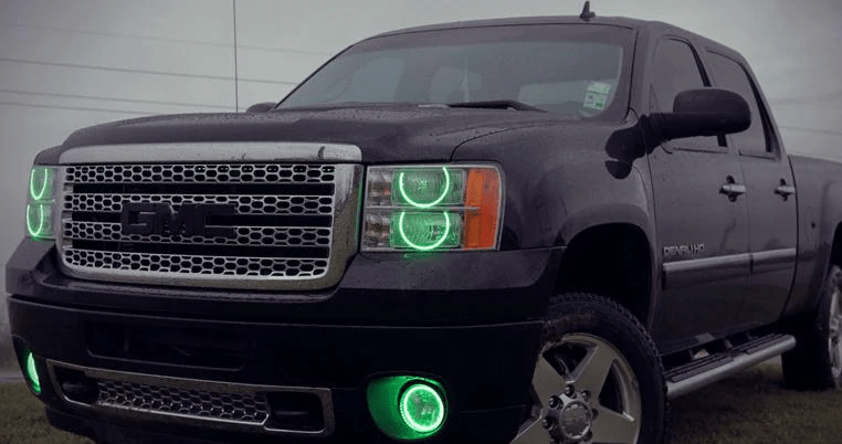 GMC Sierra Multicolor Halo Kit (Round Style 2007-2013) - image 4