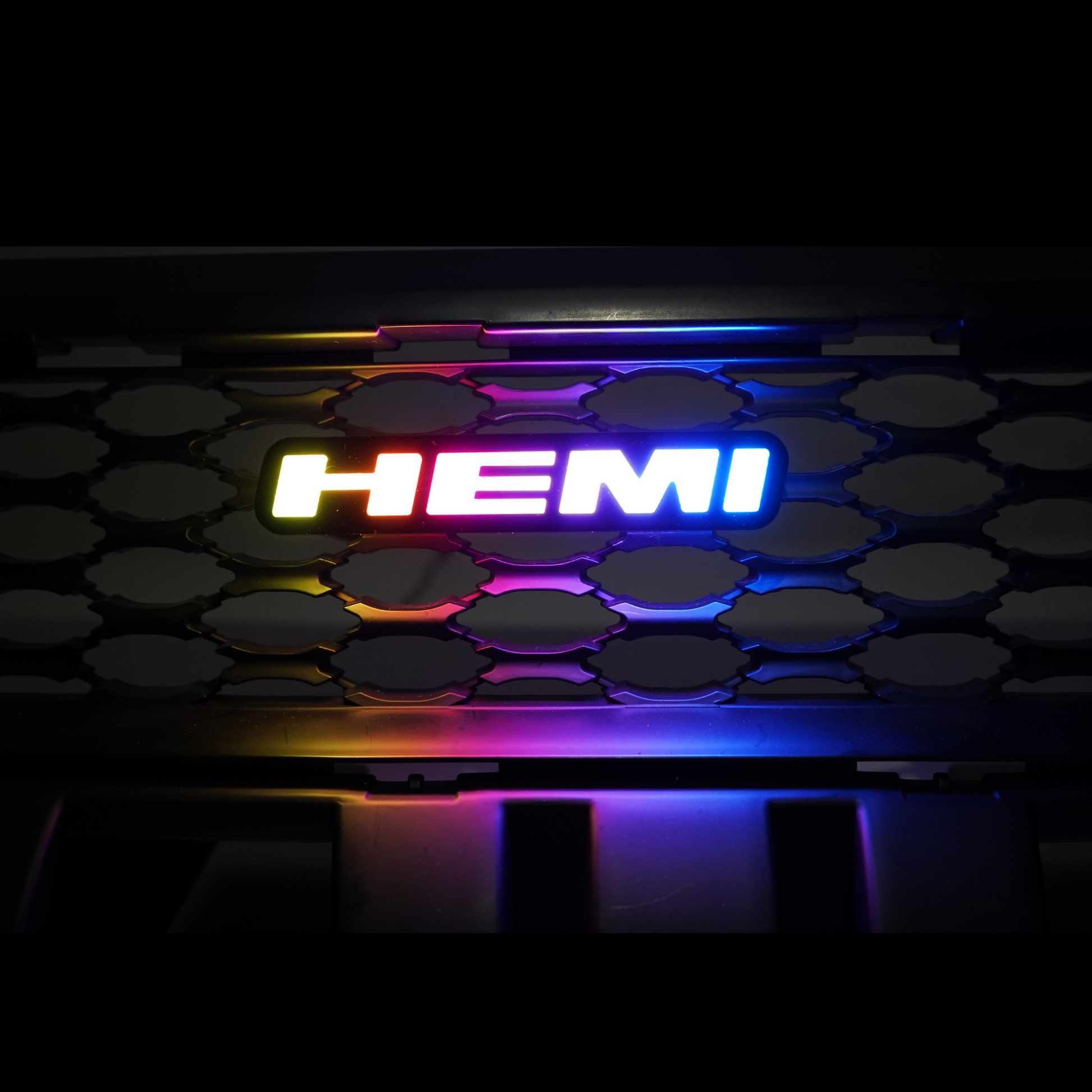 Hemi LED Badge