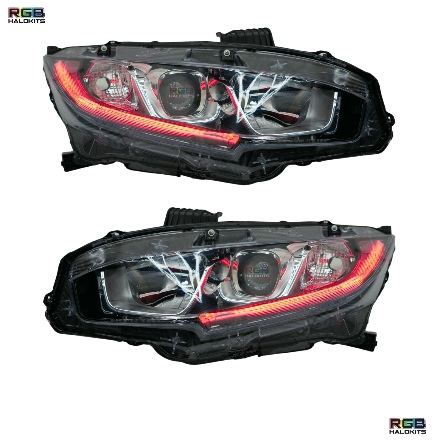 Honda Civic Multicolor Flow Series DRL Boards (2016-2021) - image 4