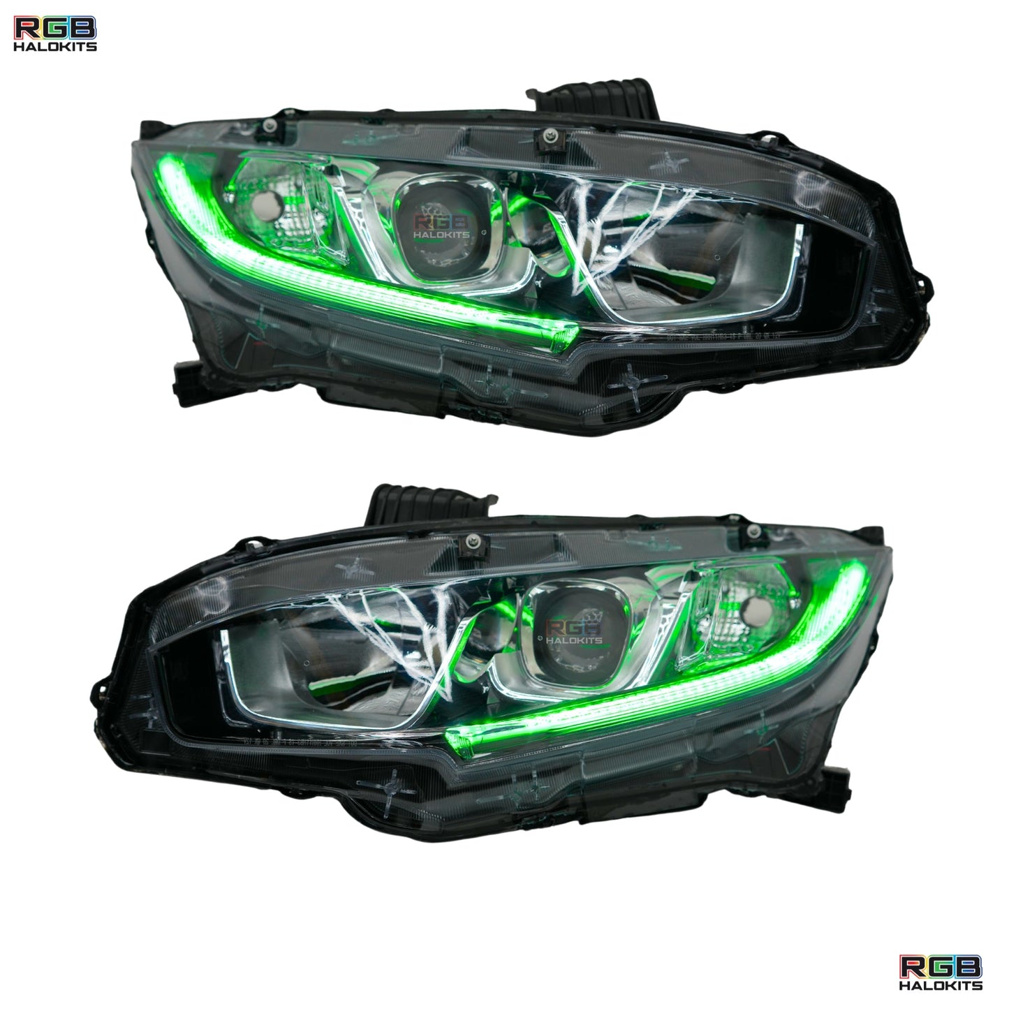 Honda Civic Multicolor Flow Series DRL Boards (2016-2021) - image 5