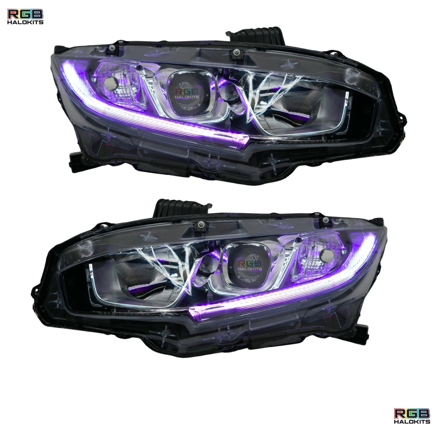 Honda Civic Multicolor Flow Series DRL Boards (2016-2021) - image 7
