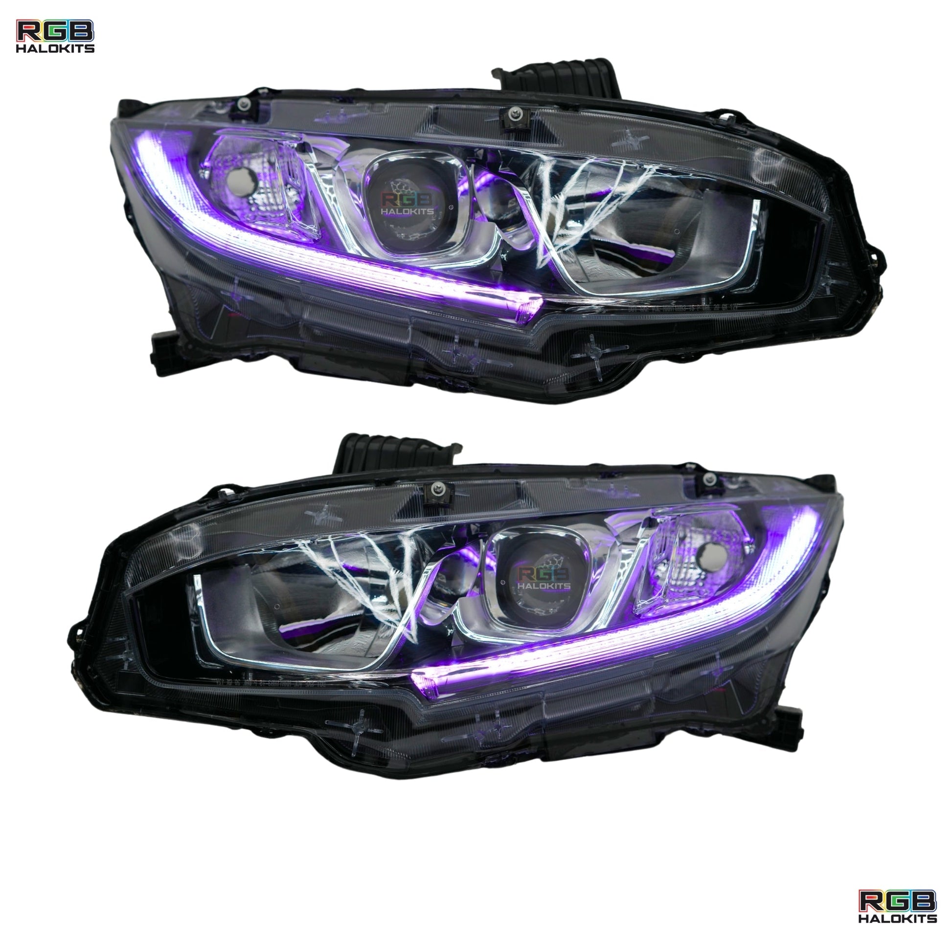 Honda Civic Multicolor Flow Series DRL Boards (2016-2021) - image 7