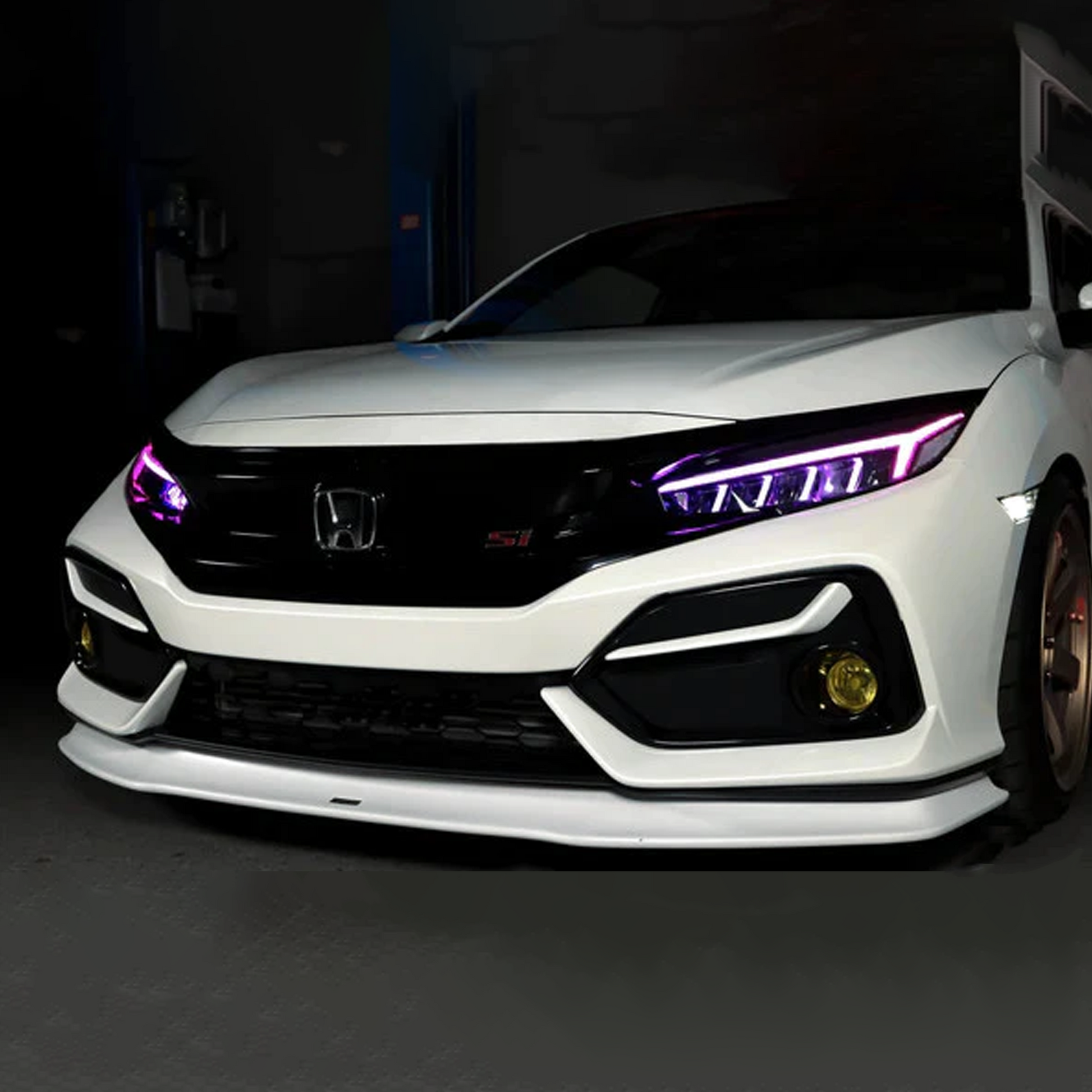 Honda Civic: Multicolor Flow Series Headlights (2016-2021) - image 12