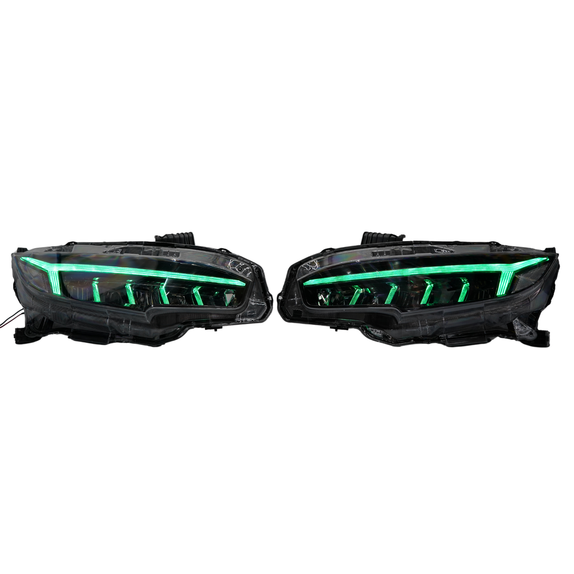Honda Civic: Multicolor Flow Series Headlights (2016-2021) - image 3