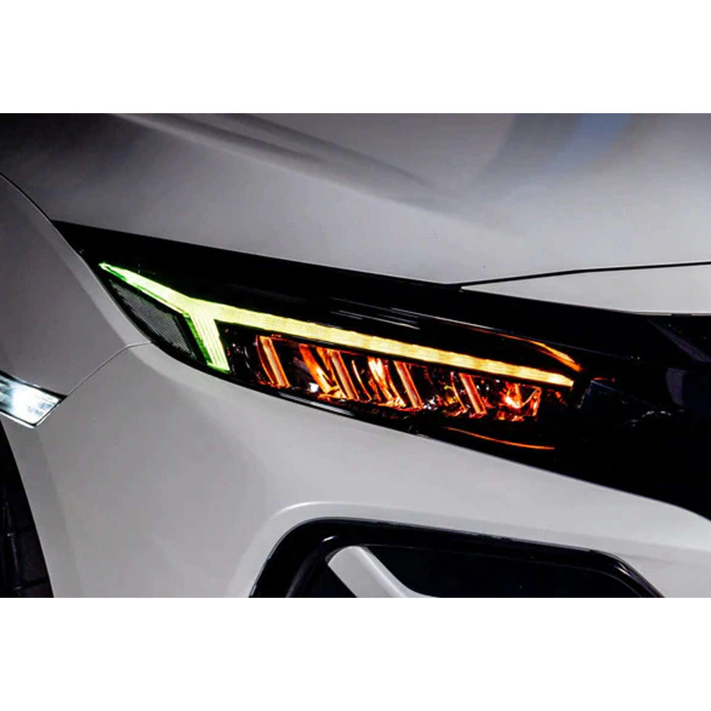 Honda Civic: Multicolor Flow Series Headlights (2016-2021) - image 7