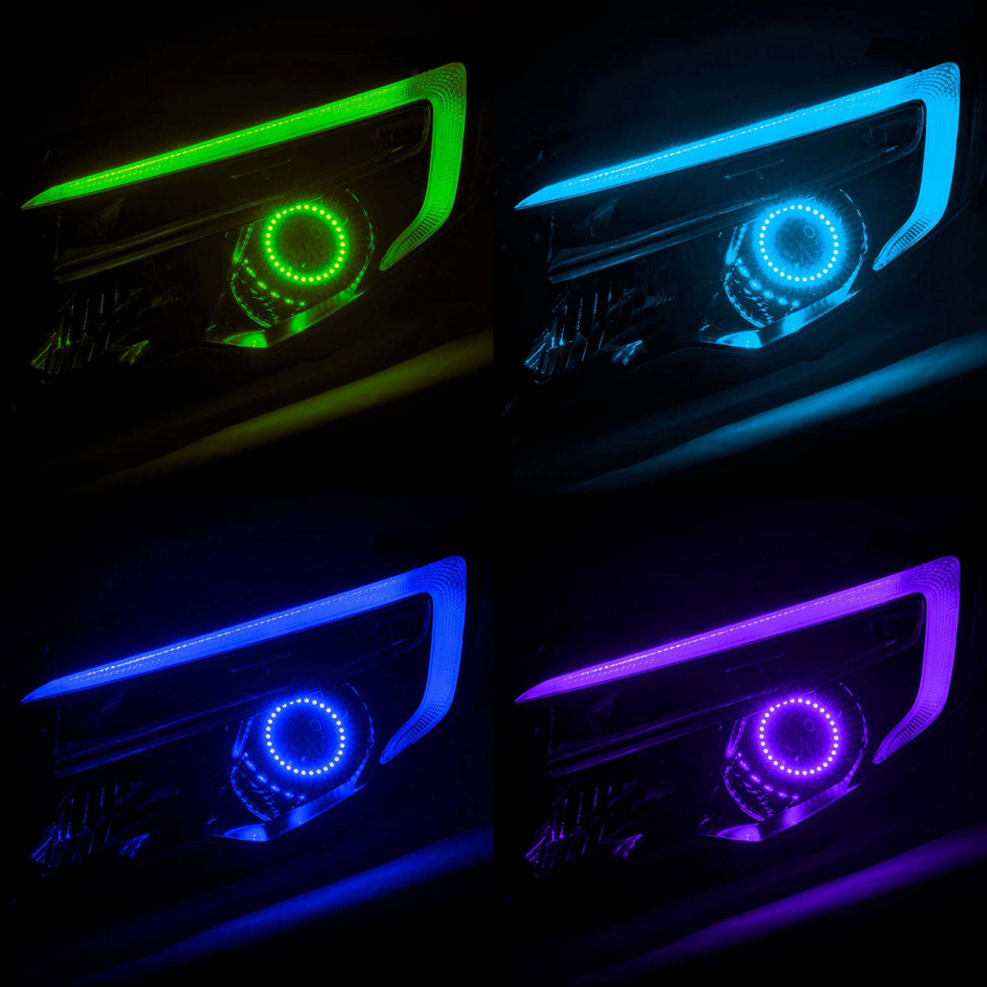 Honda Pilot Flow Series/Color Chasing DRL Boards w/ Halos (2016-2018) - image 6