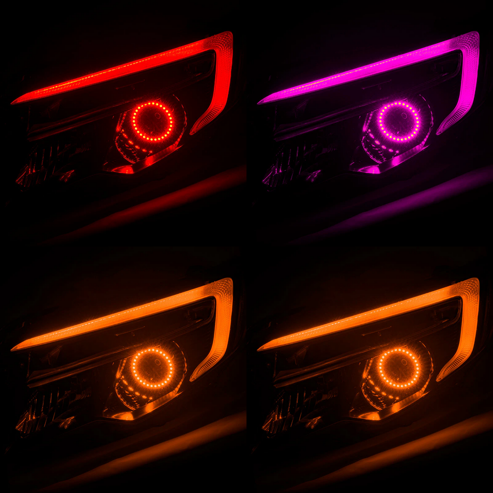 Honda Pilot Flow Series/Color Chasing DRL Boards w/ Halos (2016-2018) - image 7