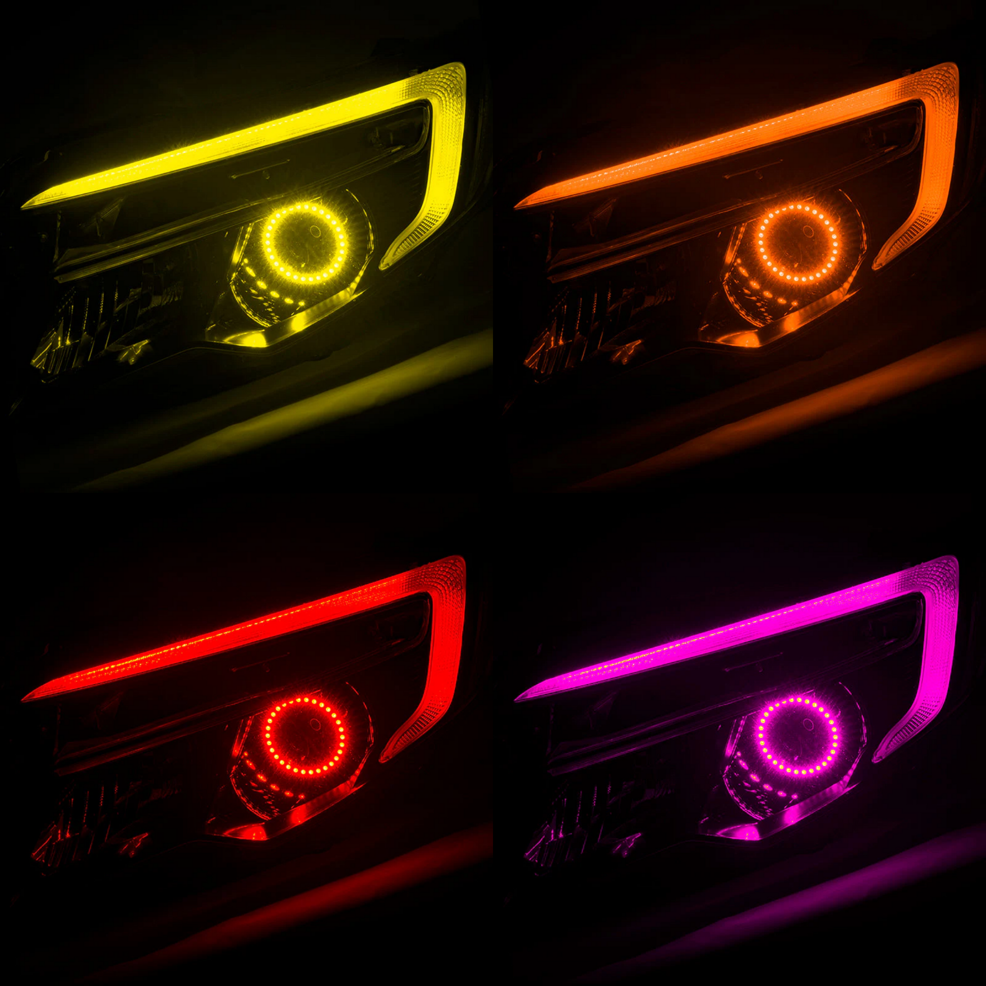 Honda Ridgeline RGBW DRL Boards w/ Halos (2016-2018) - image 5