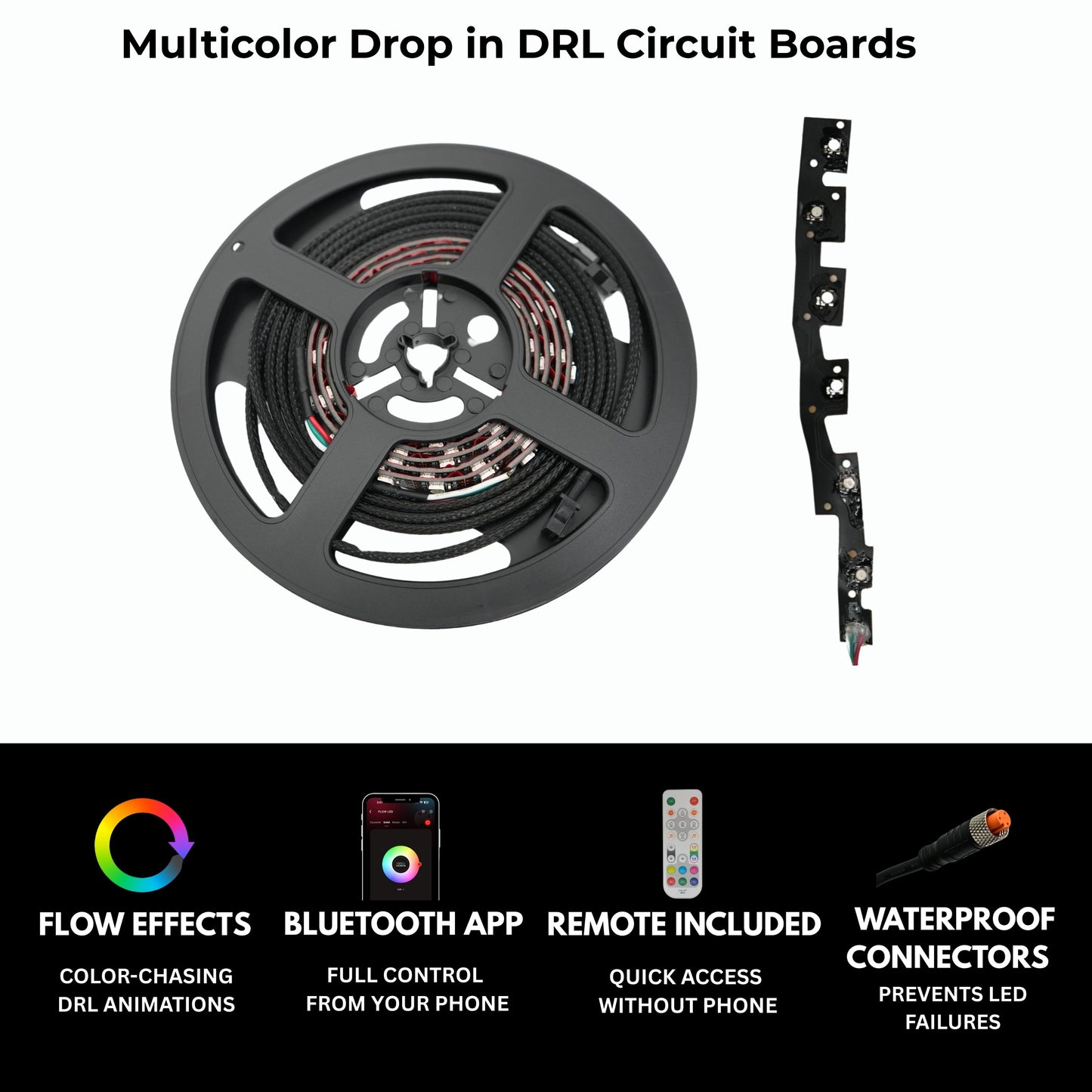 Infiniti Q50 Multicolor Flow DRL Boards (2014-2024) - image 2