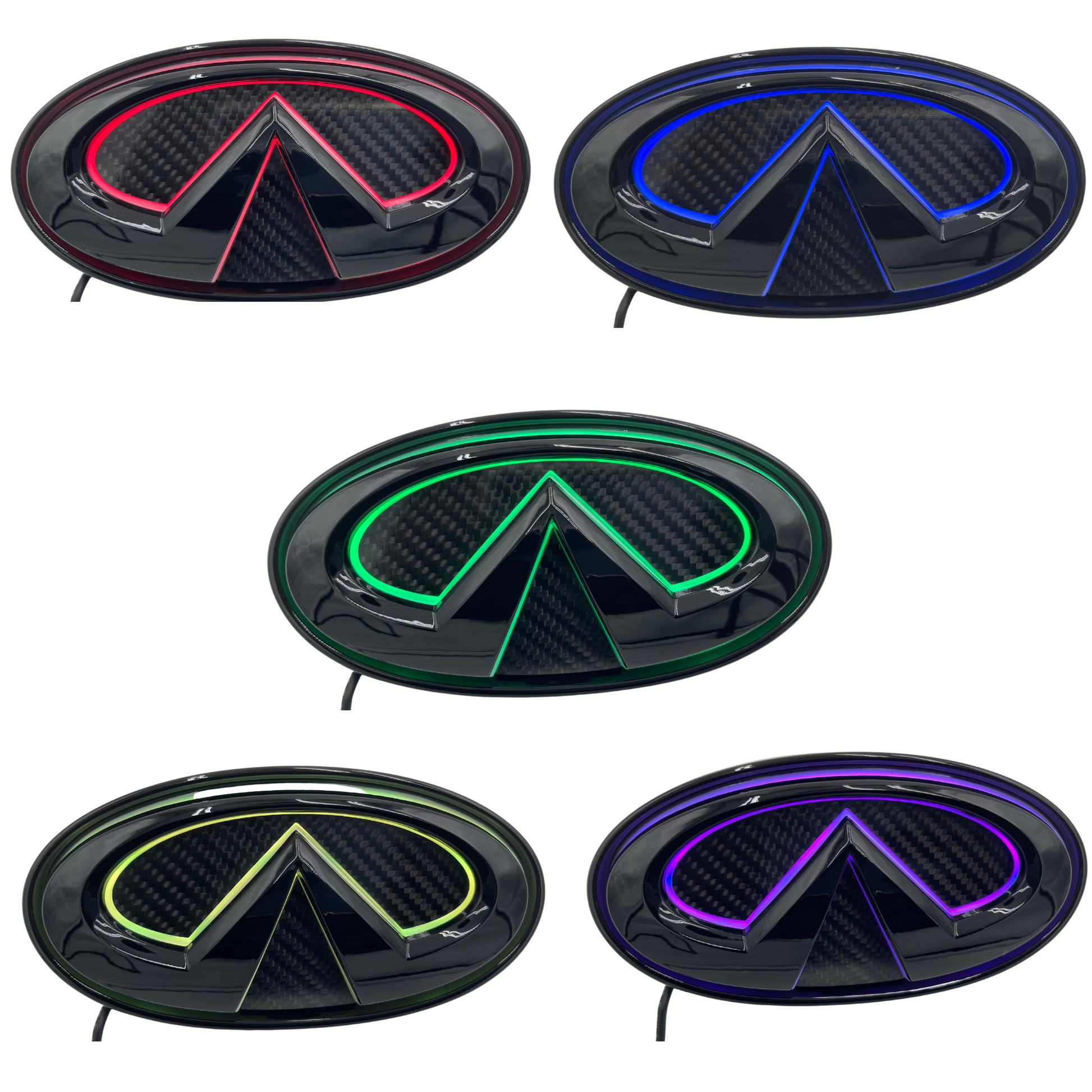 Infiniti Q50 Multicolor Flow LED emblem (2014-2024) - image 11