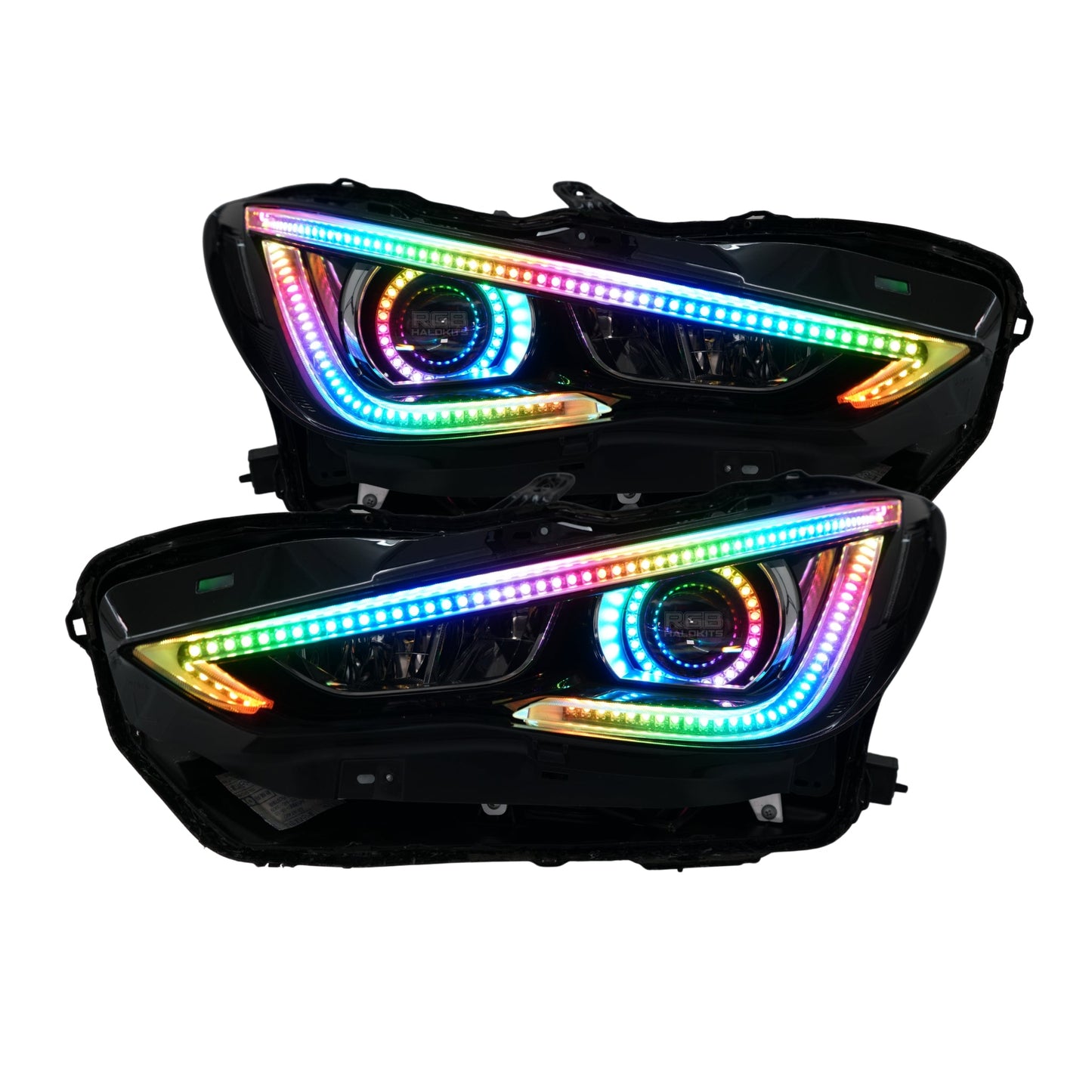 Infiniti Q60 DRL Boards (Multicolor Flow) 2016-2022 - image 14