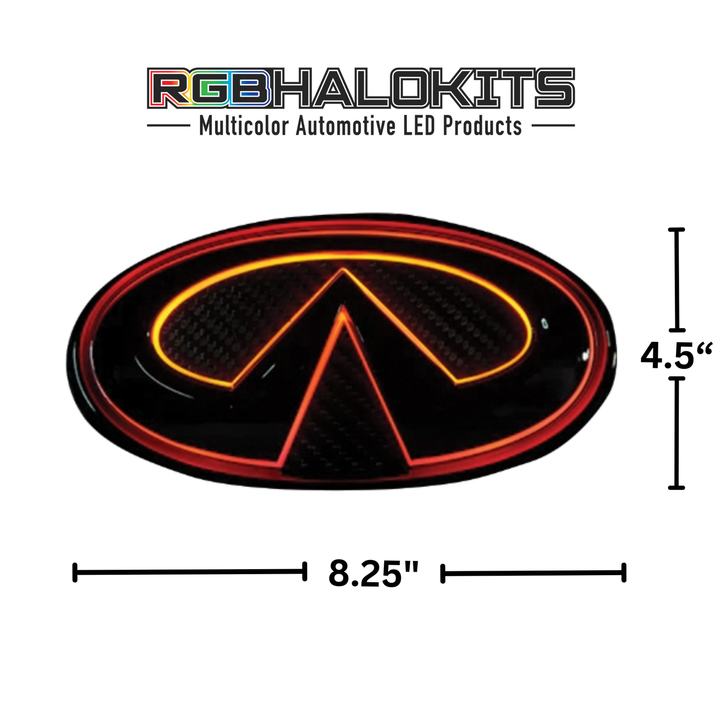 Infiniti Q60 RGB LED Emblem (2014-2022) - image 5