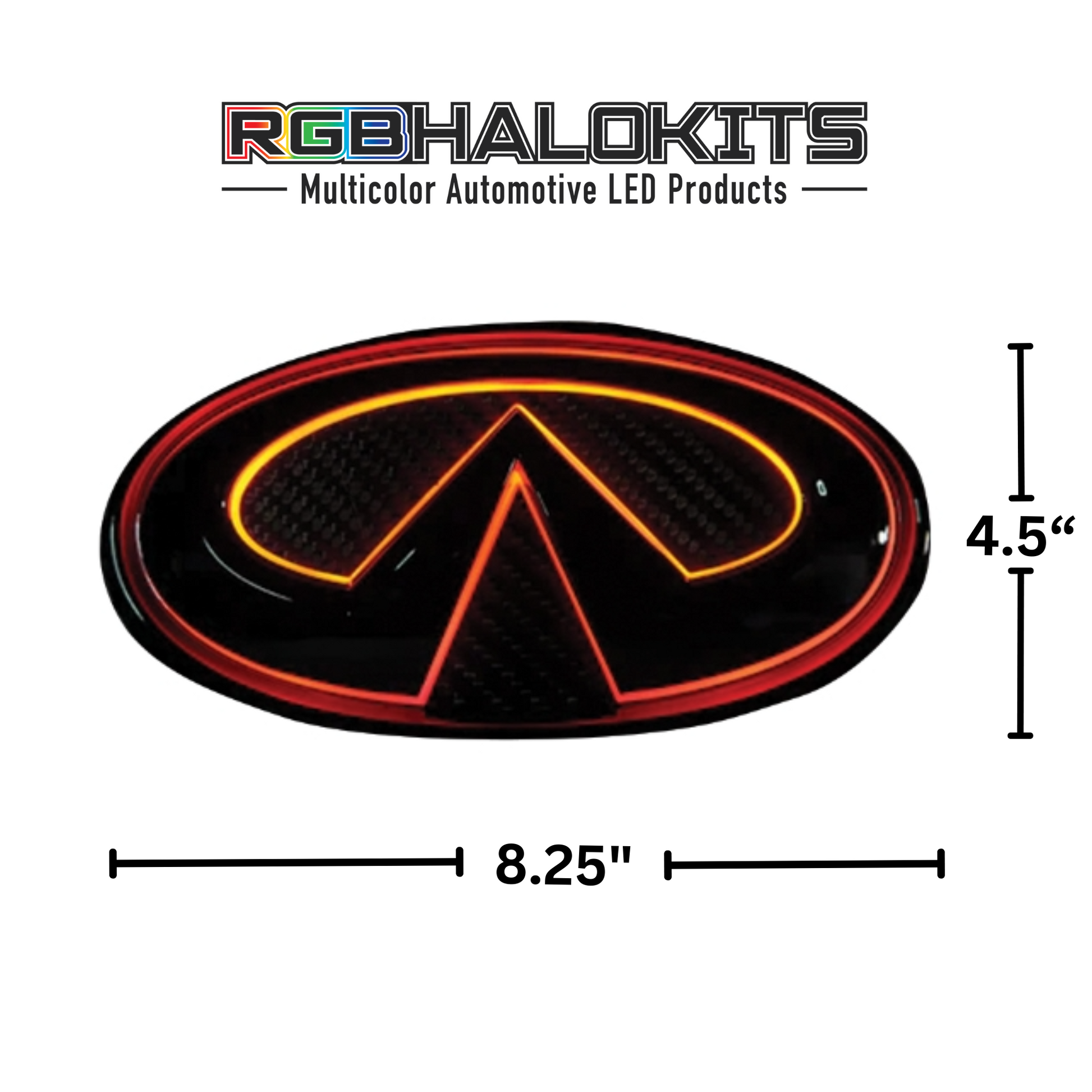Infiniti Q60 RGB LED Emblem (2014-2022) - image 5