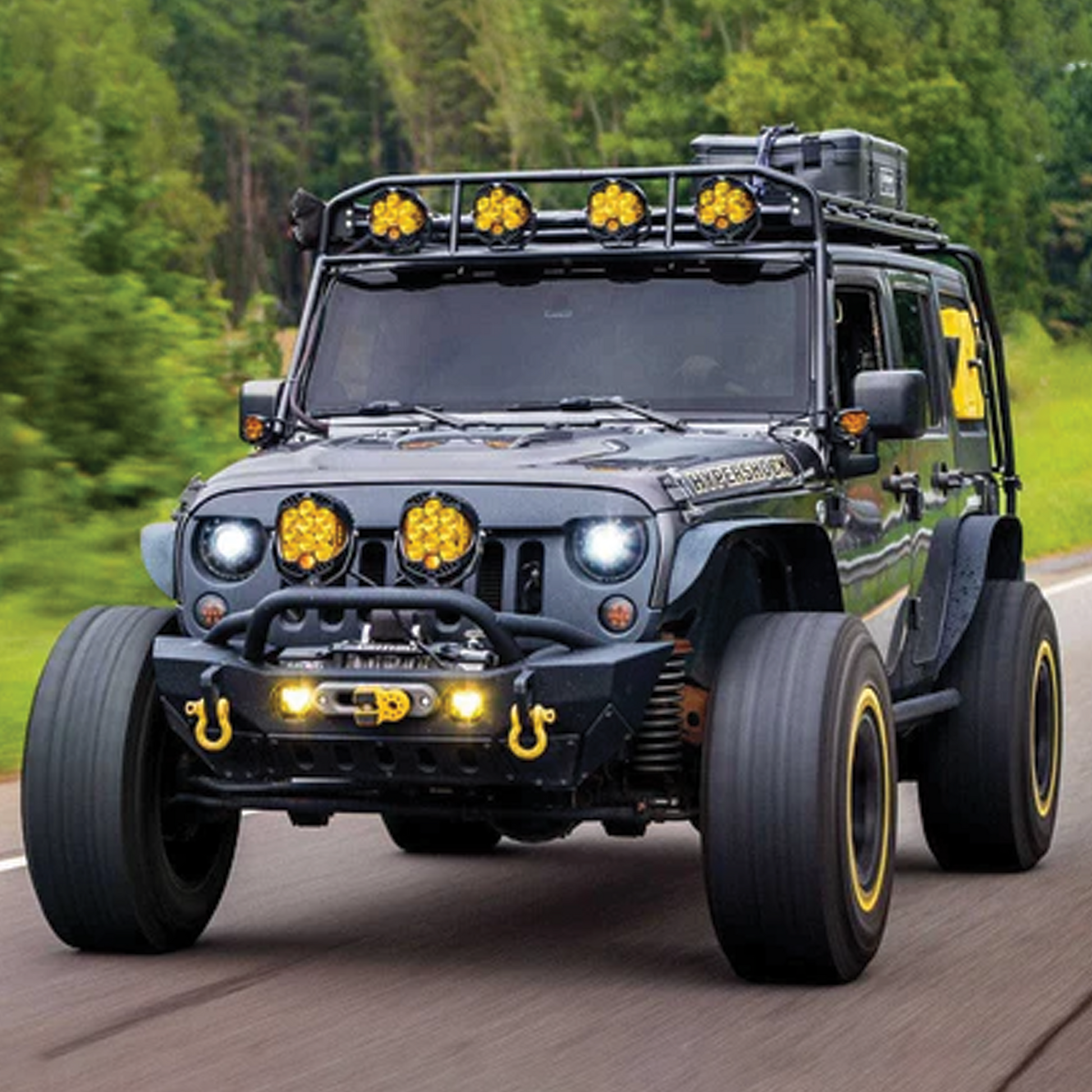 JEEP WRANGLER (JK): SUPER7 HEADLIGHTS (2007 - 2017) - image 8
