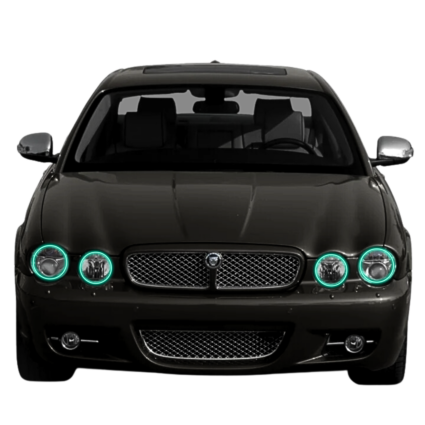 Jaguar XJ (X350) Multicolor Halo Kit (2003-2009)