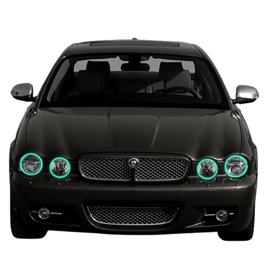 Jaguar XJ (X350) Multicolor Halo Kit (2003-2009)