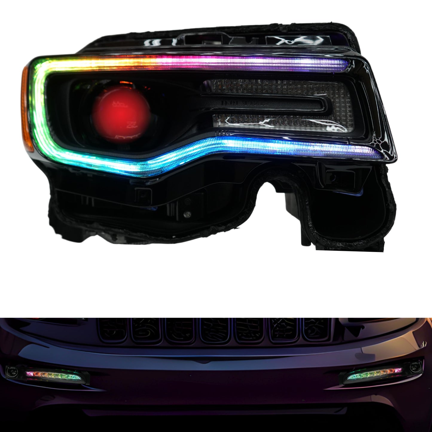 Jeep Grand Cherokee Multicolor DRL Boards (2014-2021) - image 20