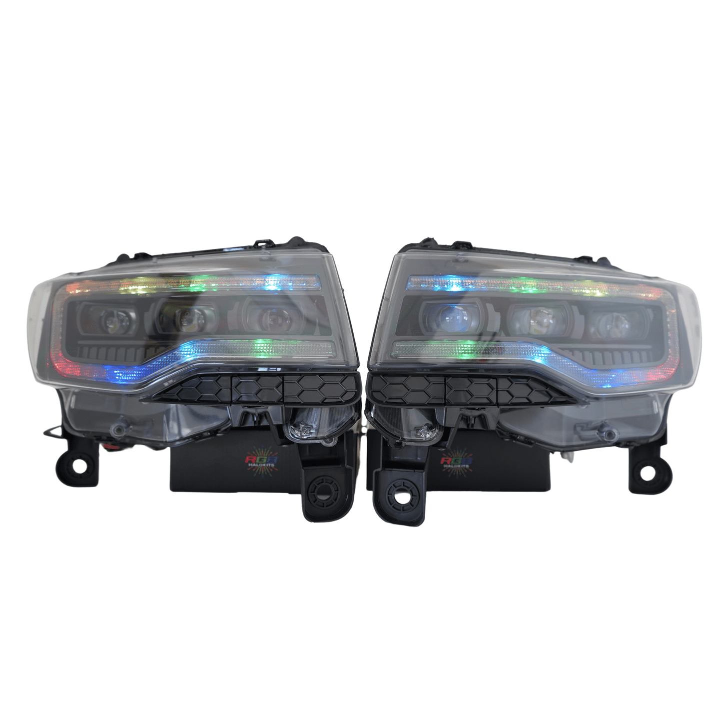 Jeep Grand Cherokee / Trackhawk: Multicolor Flow Series Headlights (2014-2022) - image 13
