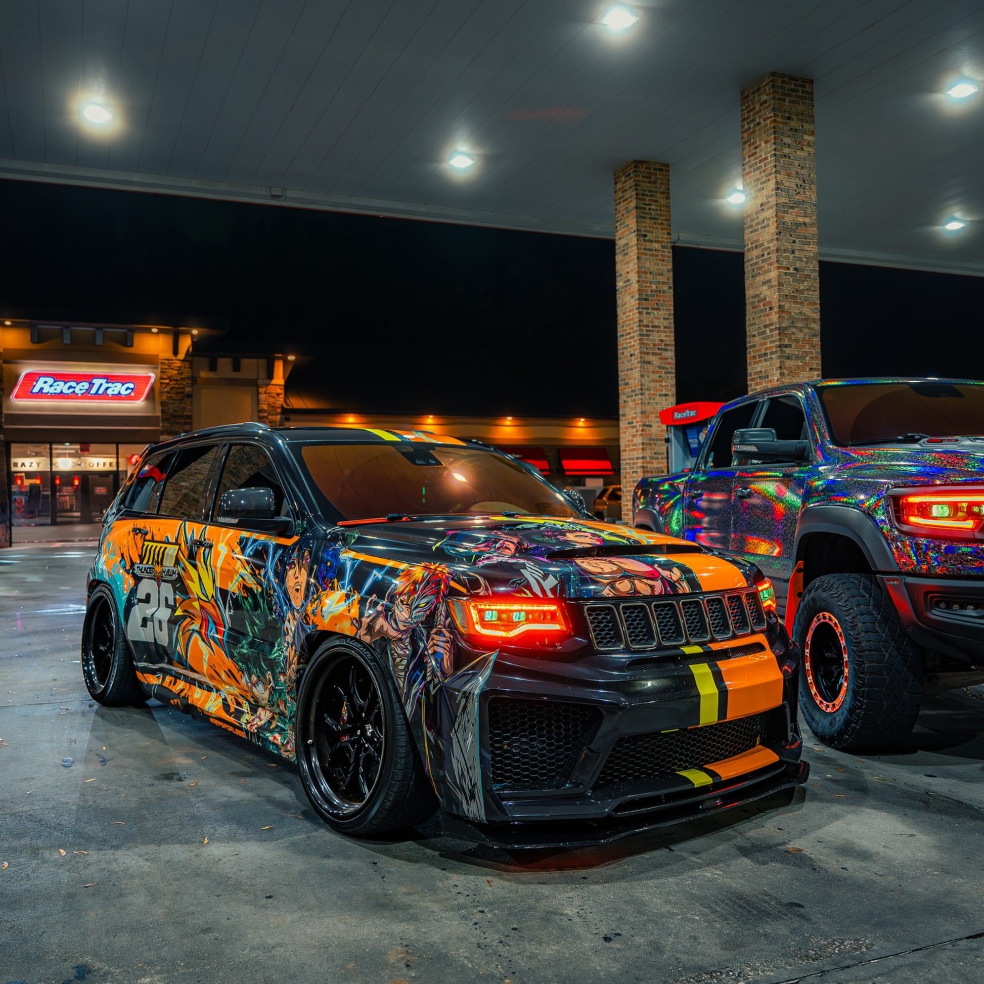 Jeep Grand Cherokee / Trackhawk: Multicolor Flow Series Headlights (2014-2022) - image 2