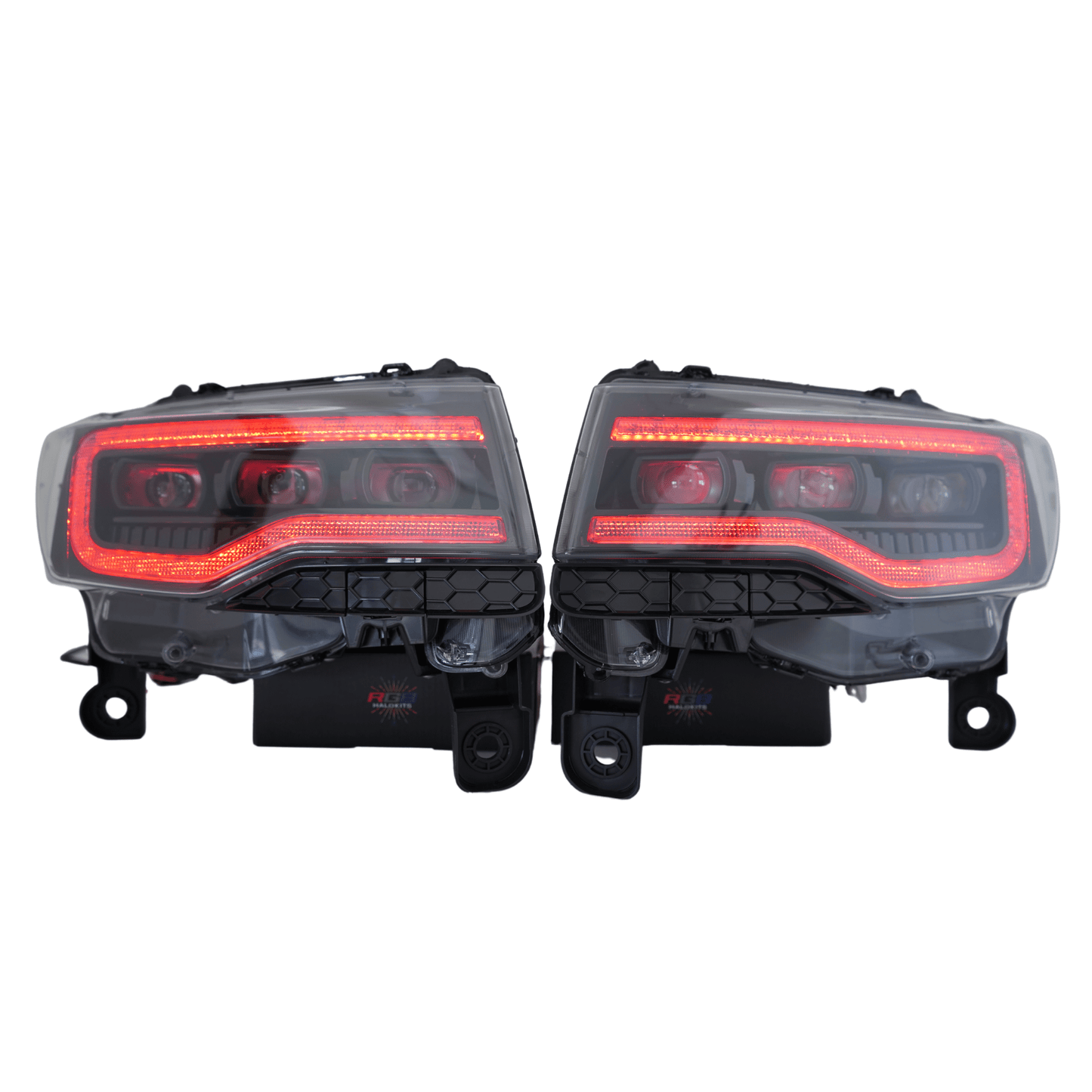 Jeep Grand Cherokee / Trackhawk: Multicolor Flow Series Headlights (2014-2022) - image 4