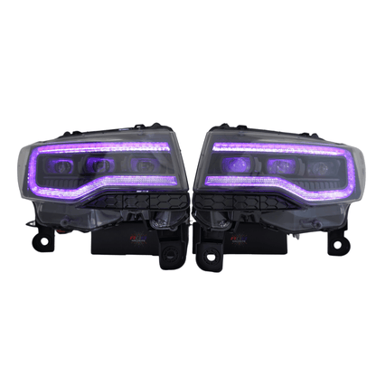 Jeep Grand Cherokee / Trackhawk: Multicolor Flow Series Headlights (2014-2022) - image 7