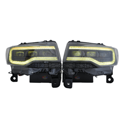 Jeep Grand Cherokee / Trackhawk: Multicolor Flow Series Headlights (2014-2022) - image 8