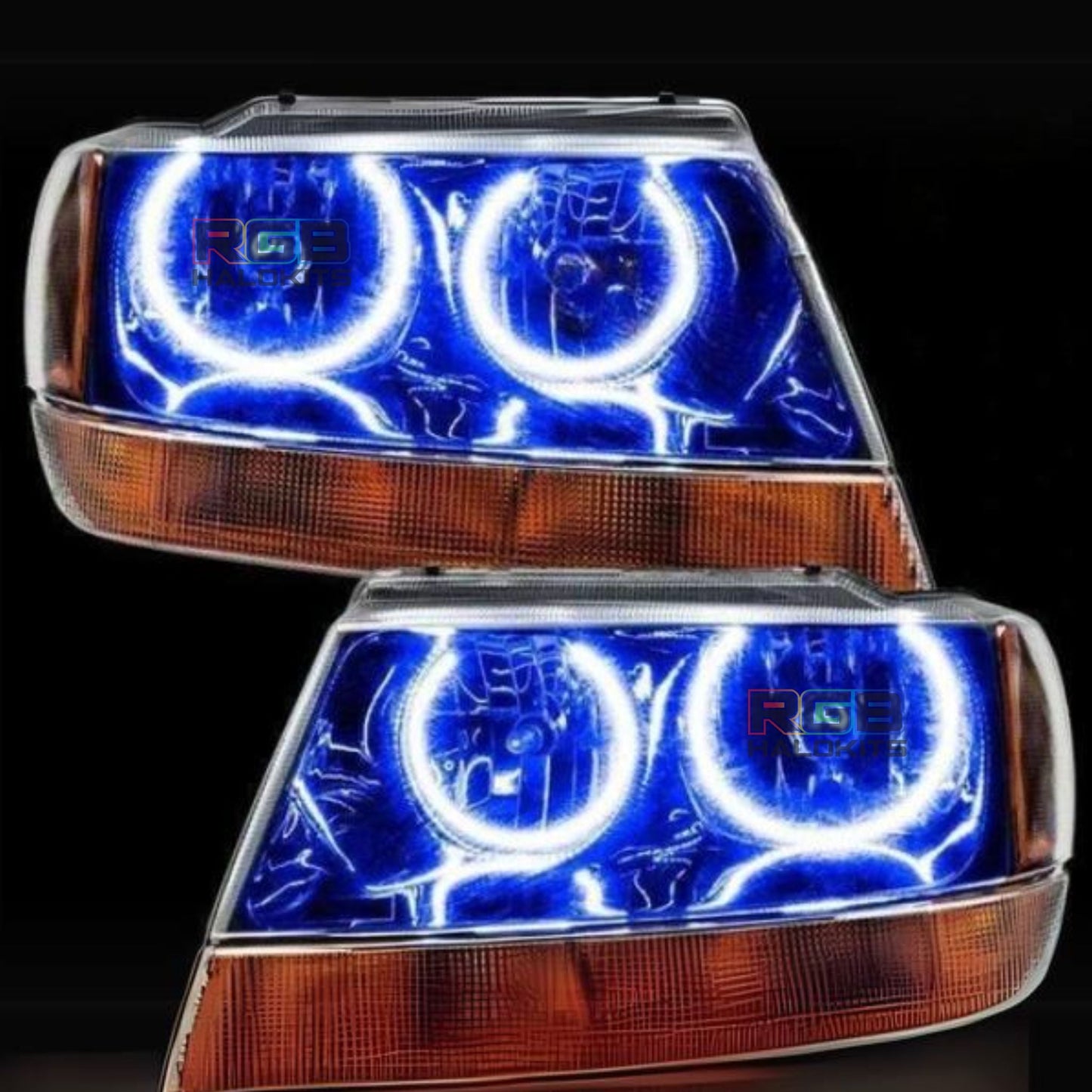 Jeep Grand Cherokee Multicolor Halo Kit (1999-2004) - image 2