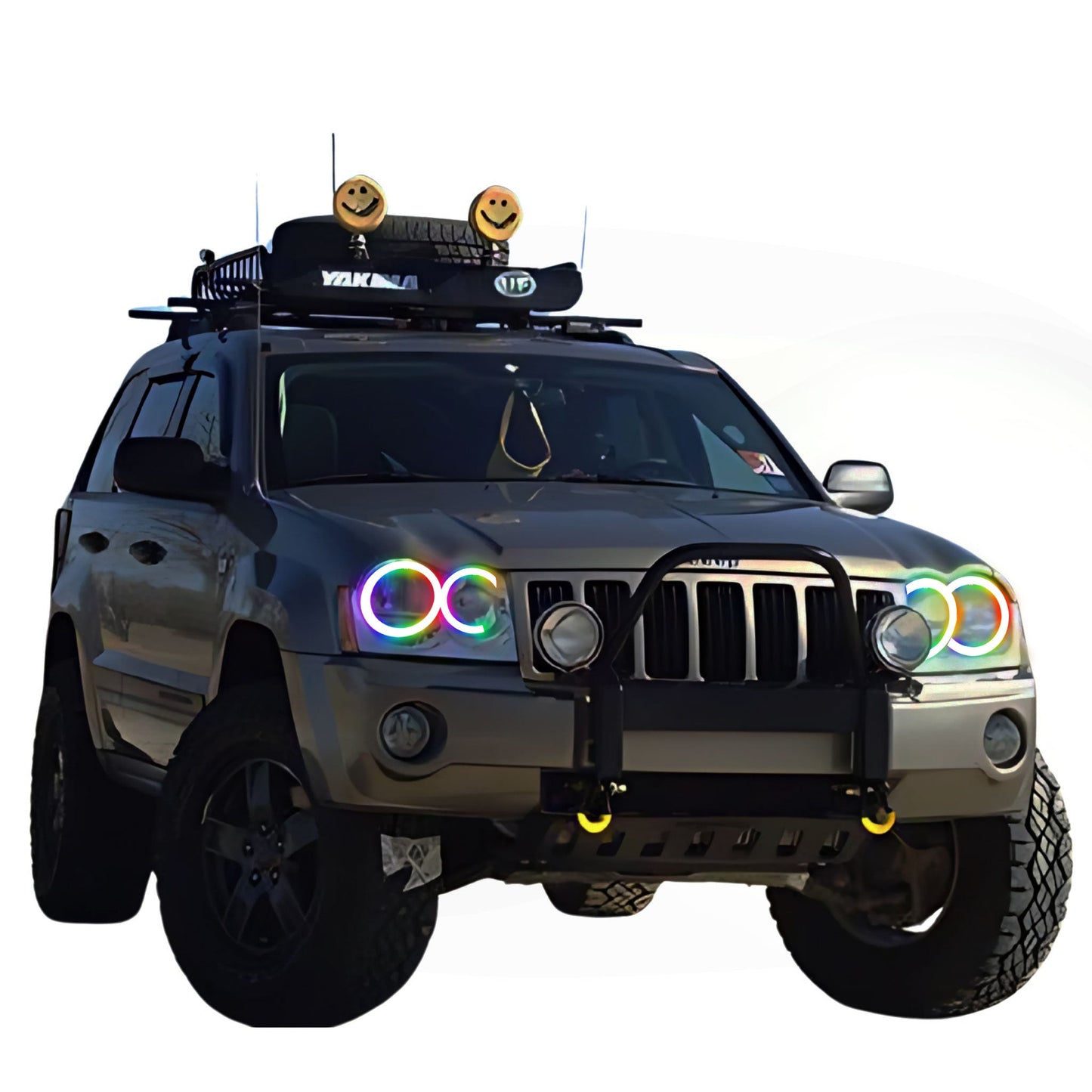 Jeep Grand Cherokee Multicolor Halo Kit (2005-2010)
