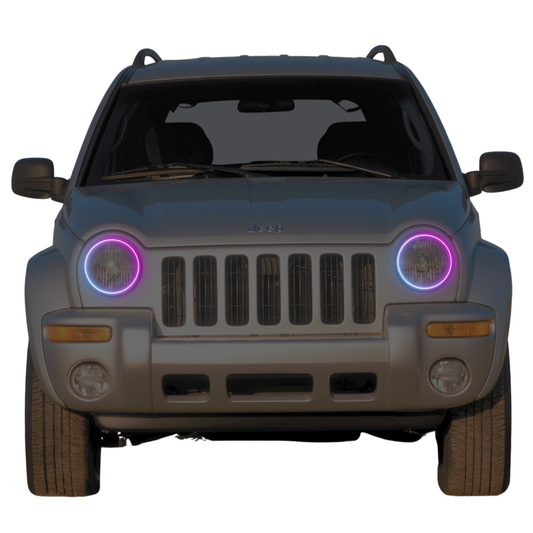 Jeep Liberty Multicolor Halo Kit (2002-2007)