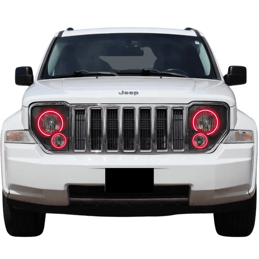 Jeep Liberty Multicolor Halo Kit (2008-2013)