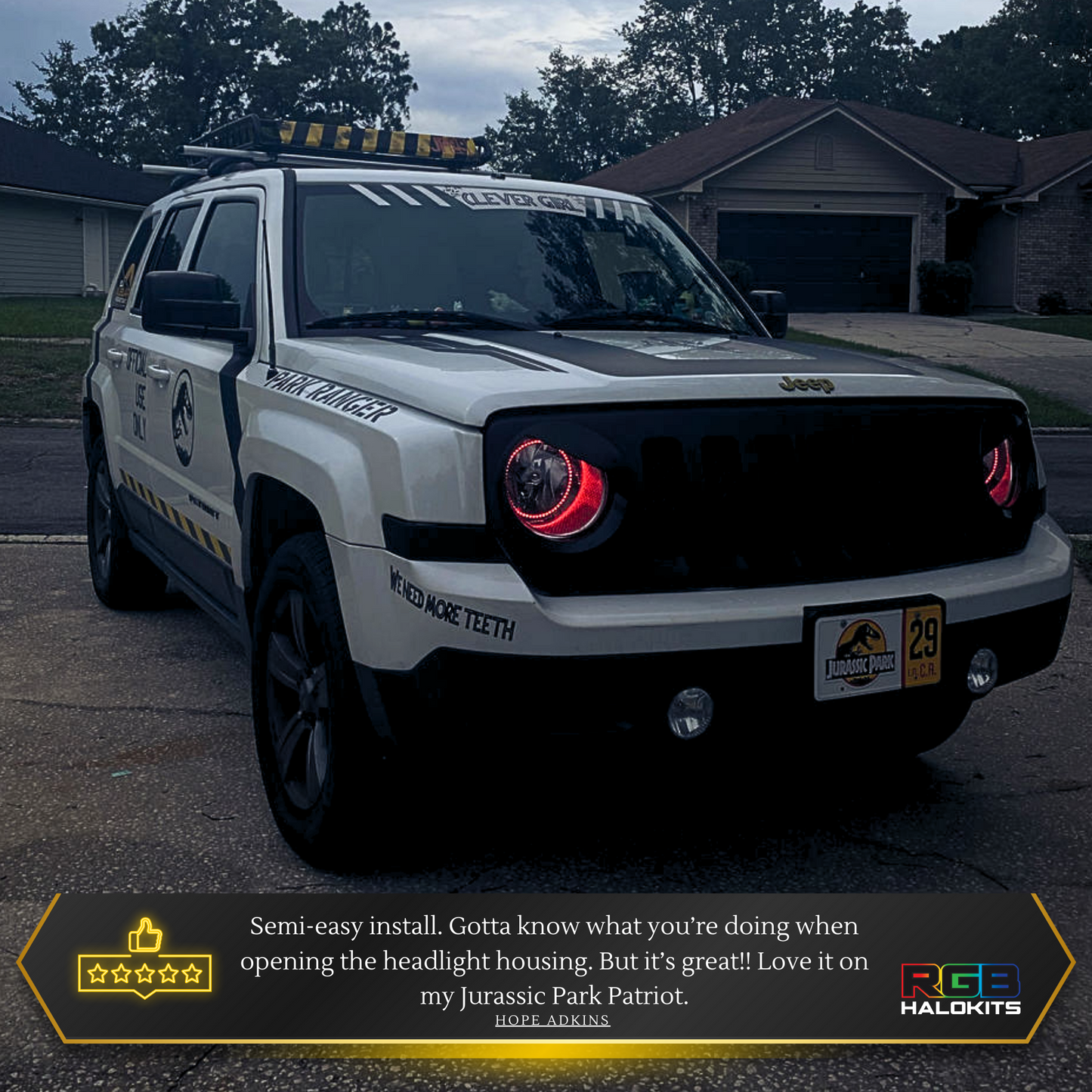 Jeep Patriot Multicolor Halo Kit (2007-2017) - image 2