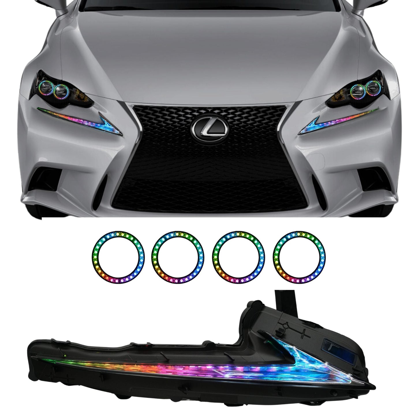 Lexus IS Multicolor Flow Series DRL Boards (2014-2020) - image 10