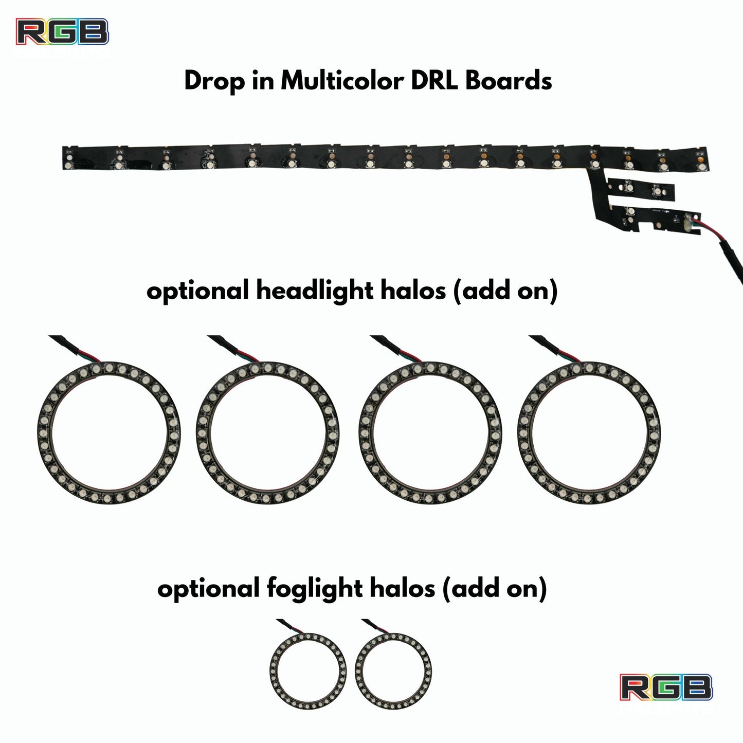Lexus IS Multicolor Flow Series DRL Boards (2014-2020) - image 2