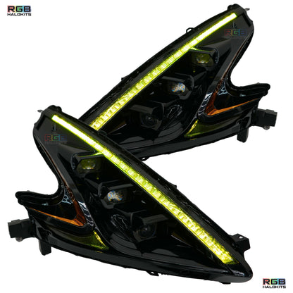 Nissan 370Z: Multicolor Flow Series Headlights (2009-2021) - image 5