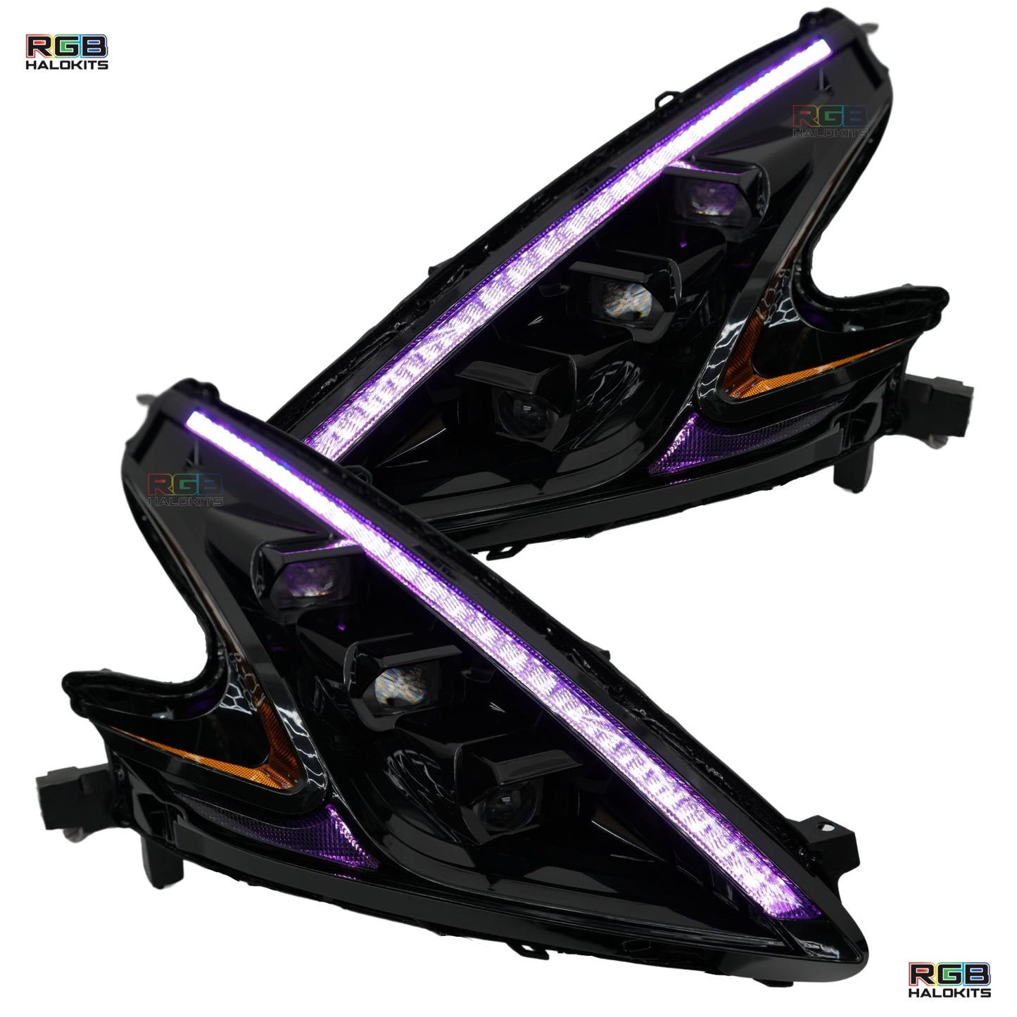 Nissan 370Z: Multicolor Flow Series Headlights (2009-2021) - image 6