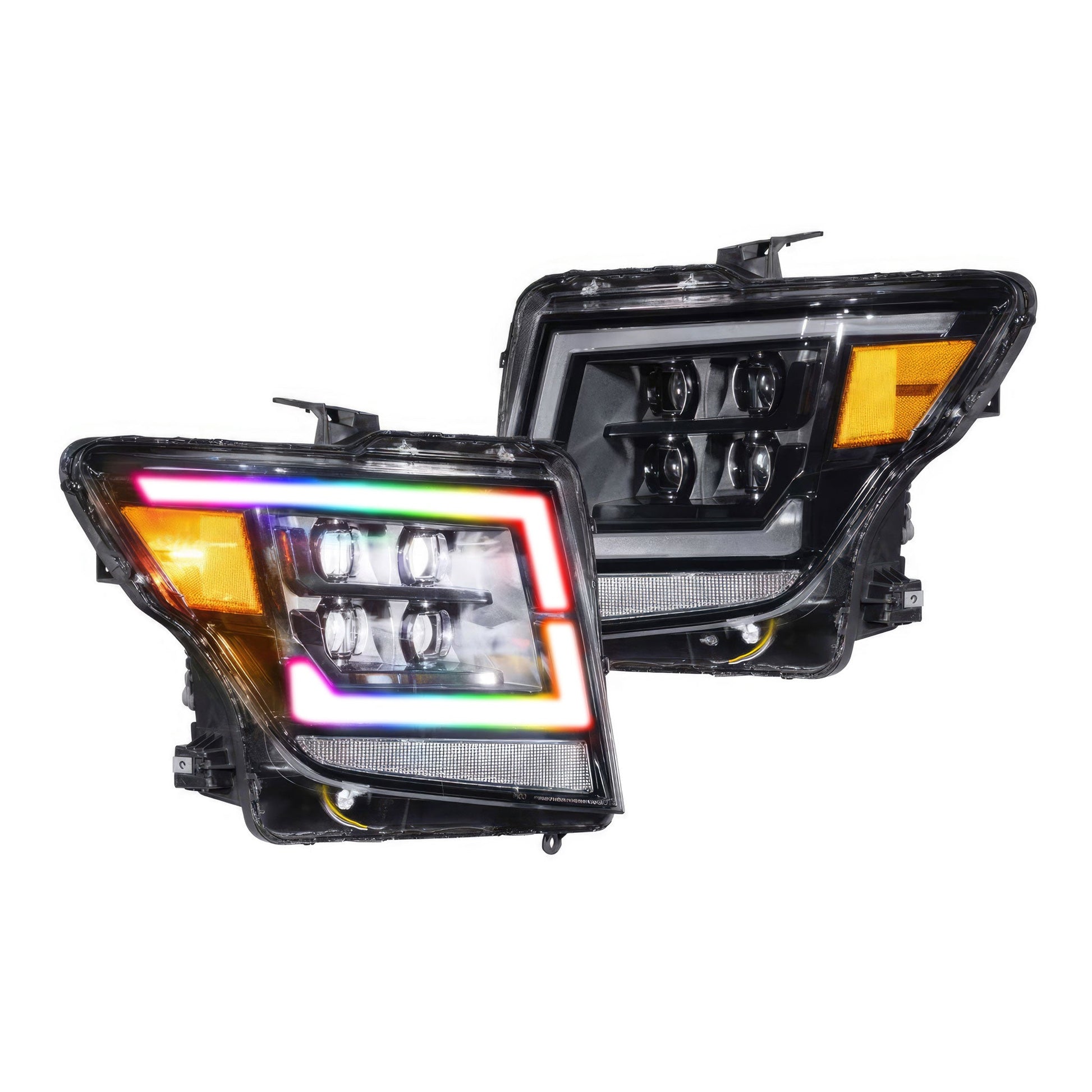 Nissan Titan: Multicolor Flow Series Headlights (2016-2024)