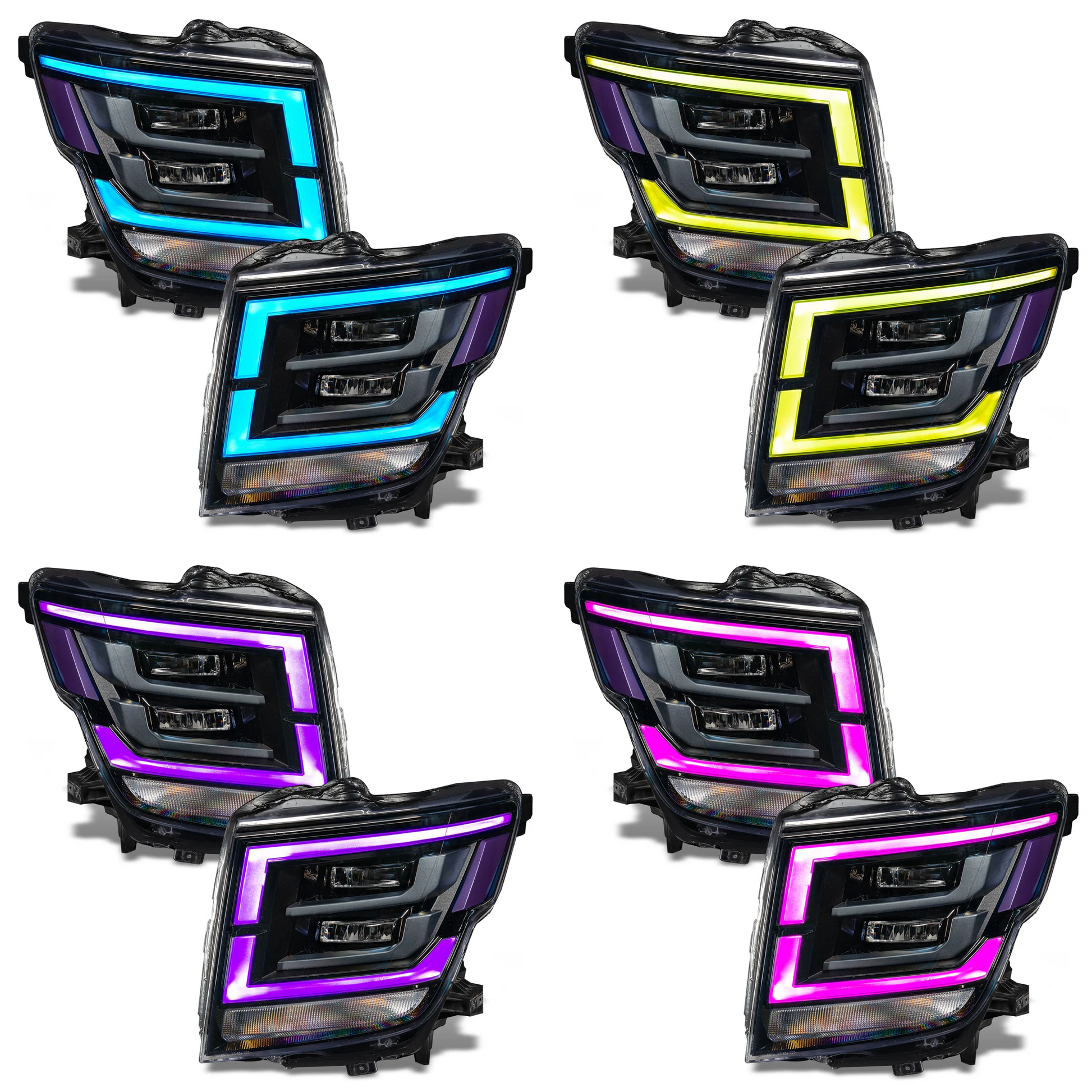 Nissan Titan Multicolor RGBW DRL Boards (2021-2022) - image 8