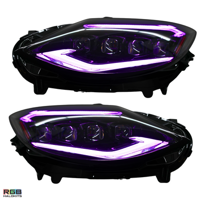 Nissan Z: Multicolor Flow Series Alphablack Nova-series Headlights (2023-2026) - image 8