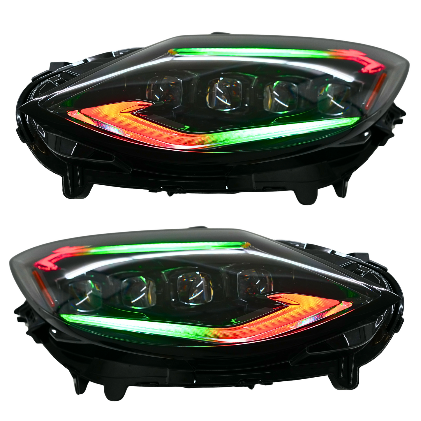 Nissan Z: Multicolor Flow Series Alphablack Nova-series Headlights (2023-2026)