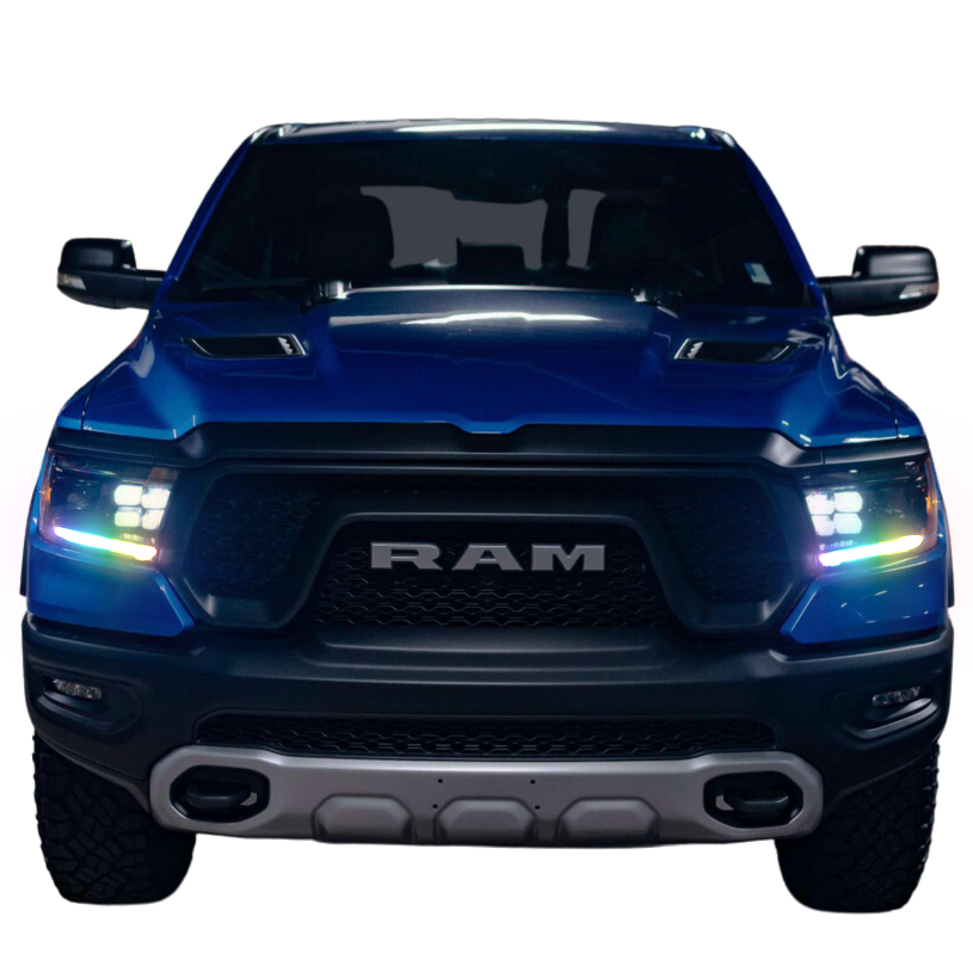 Ram 1500: Multicolor Flow Series Gen 2 Headlights (2019-2024) - image 2