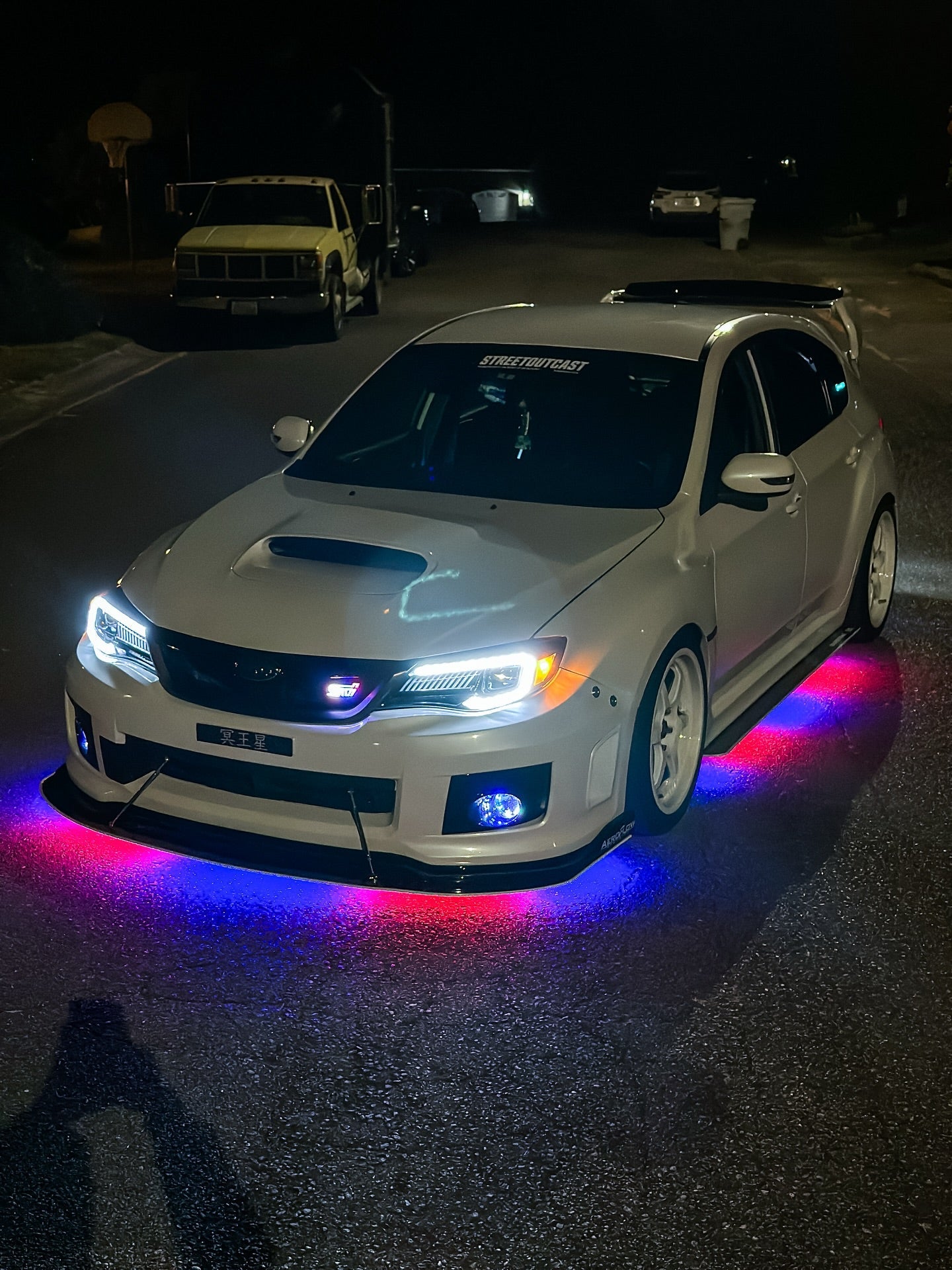 STI LED Badge: Multicolor Flow (2010-2023) - Lit Logos - image 2